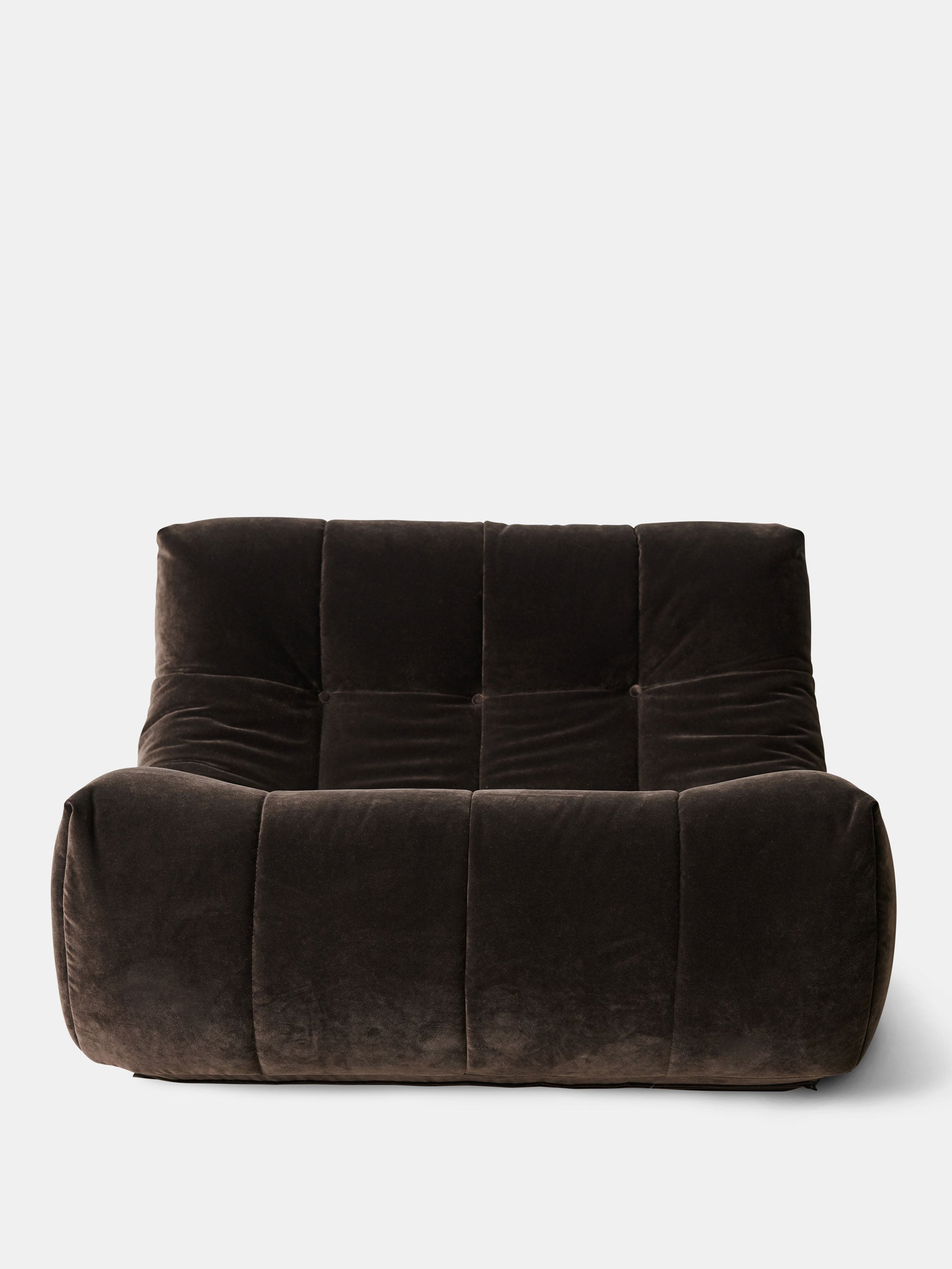 53959 58b480a9d5 Lazy Lounge Chair Espresso Velvet Portrait