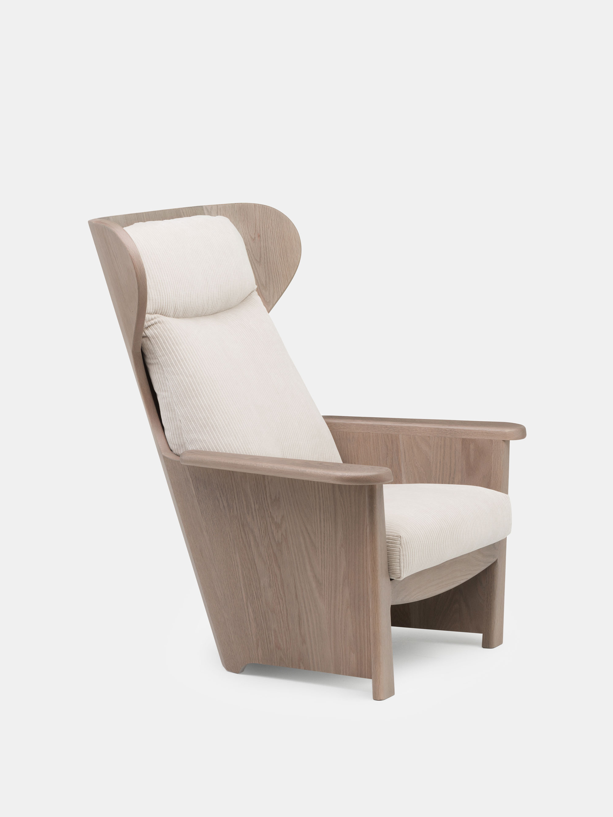 54061 Fafb494d30 688 Twenty Five Bergere Chair By De La Espada Atelier In Oxidised Oak And Phlox 213 Fabric Portrait