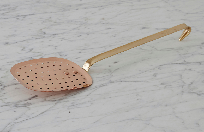 Slotted Spoon Copper