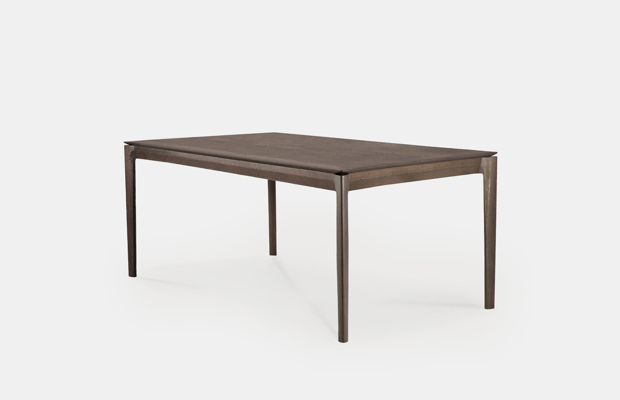 54380 5b25b98d36 Bok Dining Table Brown Oak 160 Side Portrait