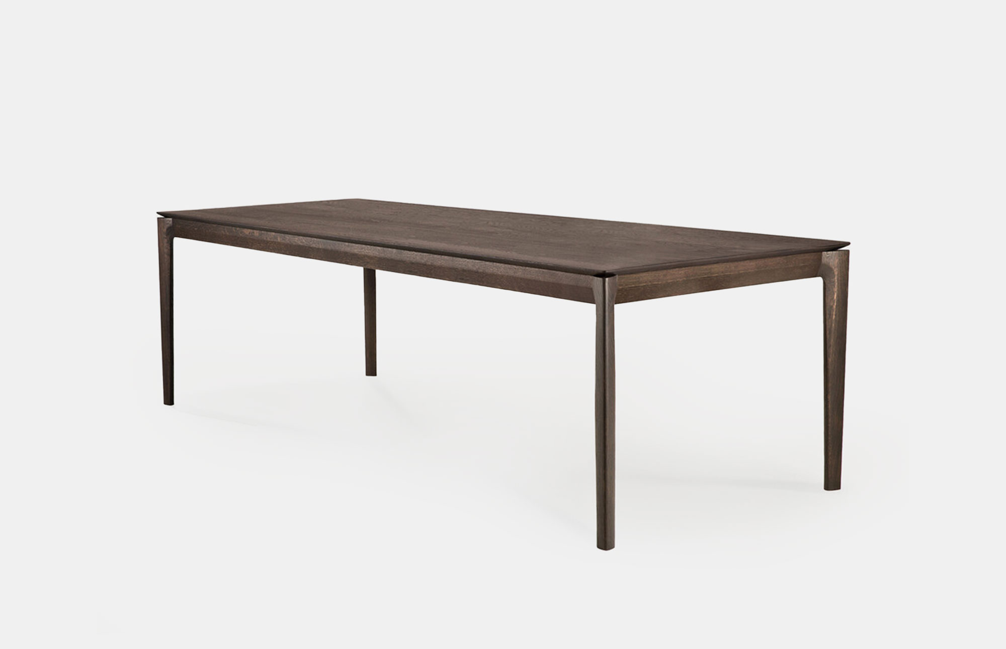 54382 2f18144a0e Bok Dining Table Brown Oak 200 Side Portrait
