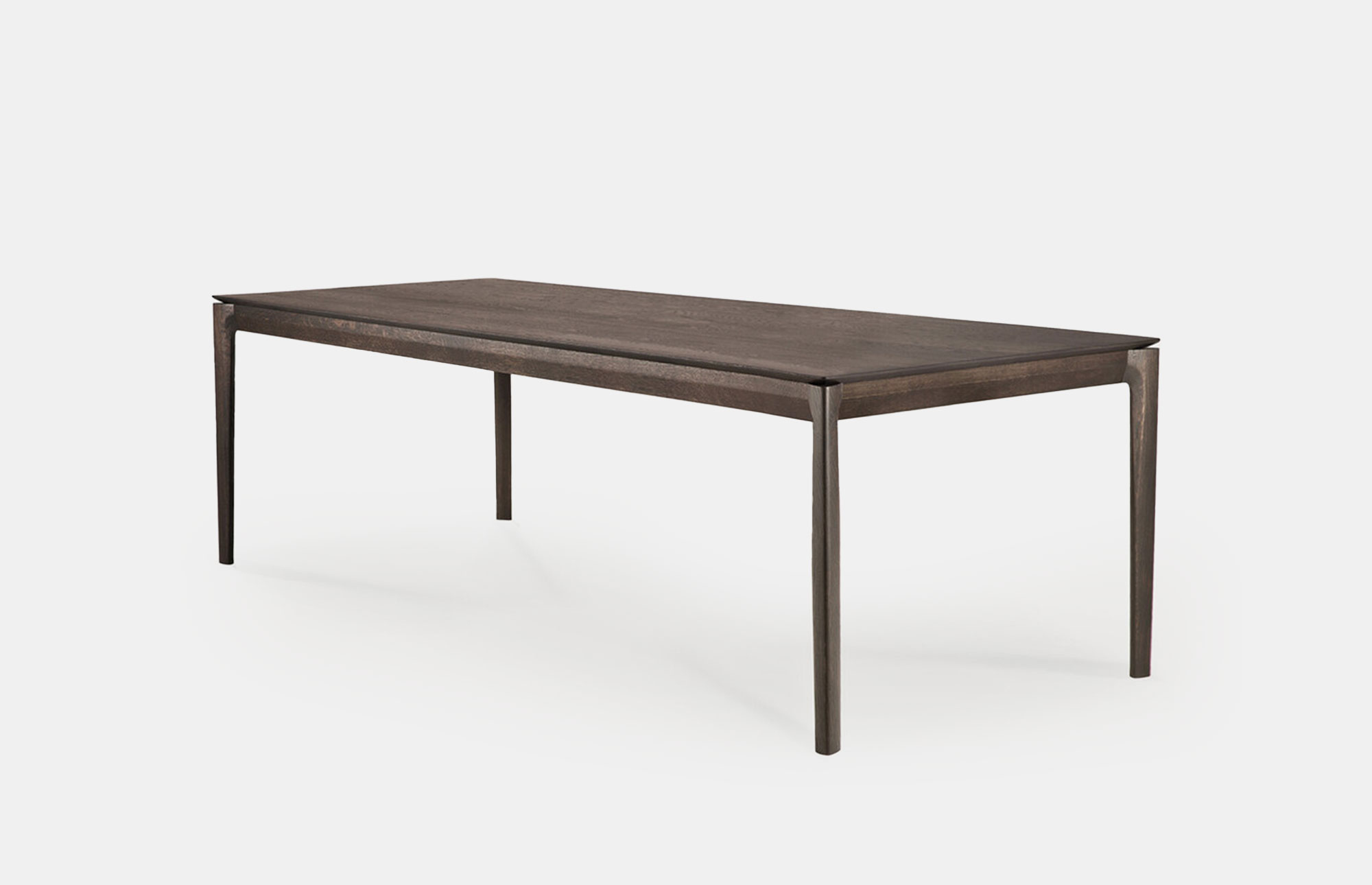 54383 048cdd95b4 Bok Dining Table Brown Oak 220 Side Portrait