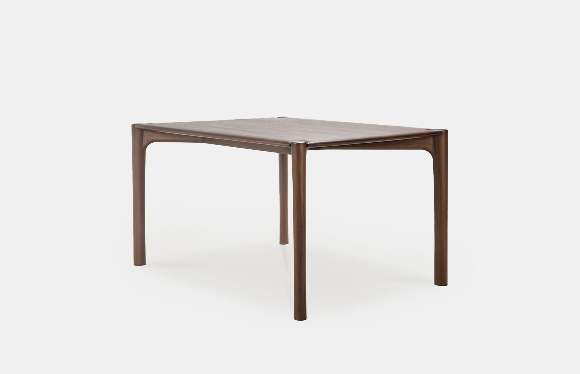 54396 149f76f900 Pi Dining Table Teak Brown 140 Side Portrait
