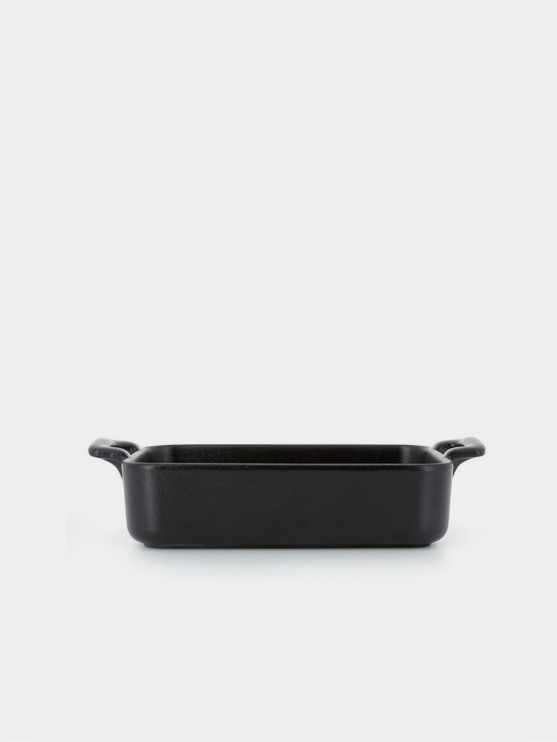 Black Roasting Dish 19x12 cm