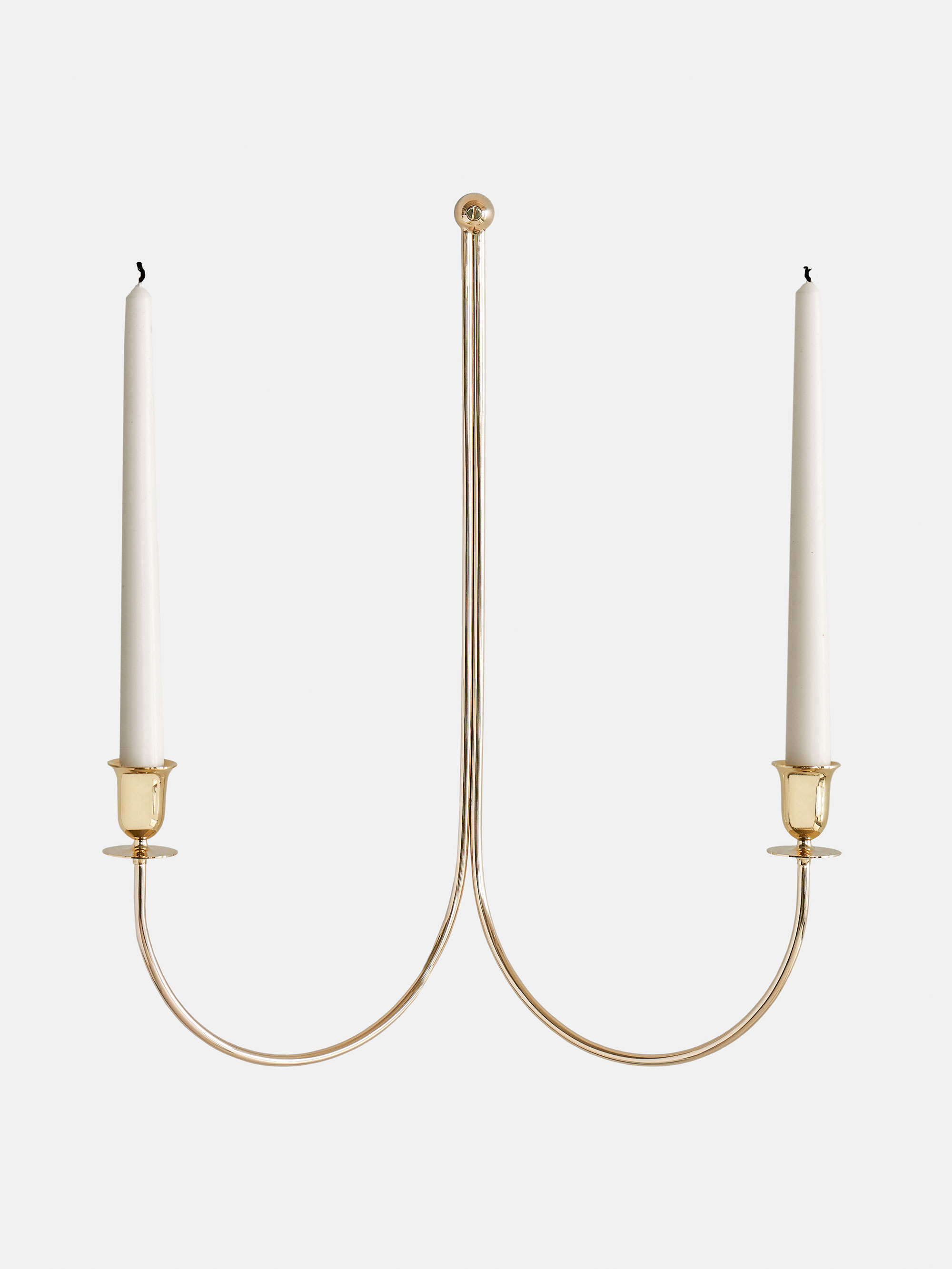54852 236b89d8ba Totem Double Sconce Brass 2 Portrait