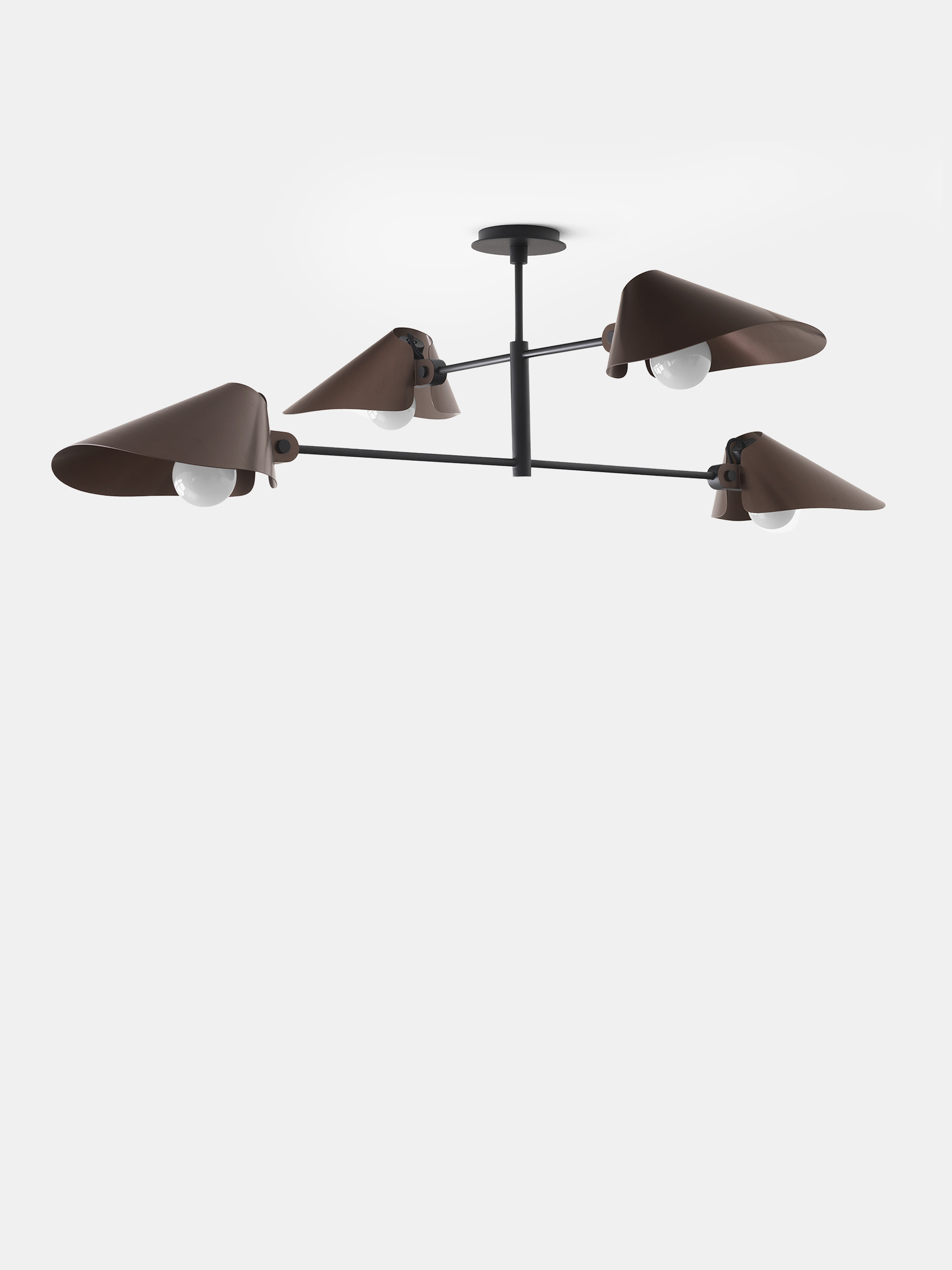 55319 1ef026c030 Bonnet Sc91 Chandelier Bronzed W Small Stem 400 Mm Front Down Portrait
