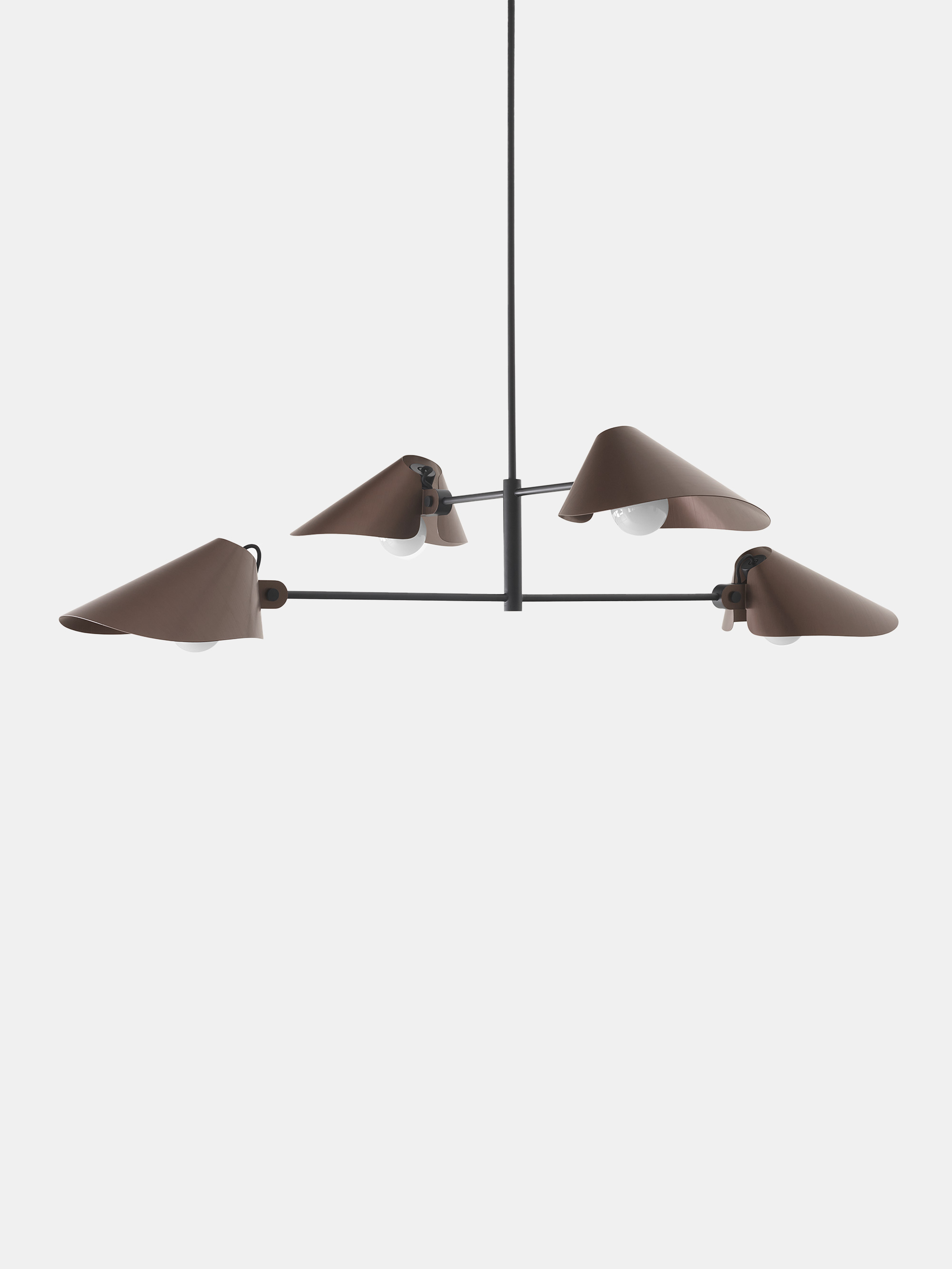 55321 6a3c56150d Bonnet Sc92 Chandelier Bronzed W Medium Stem 1100 Mm Front Down Portrait