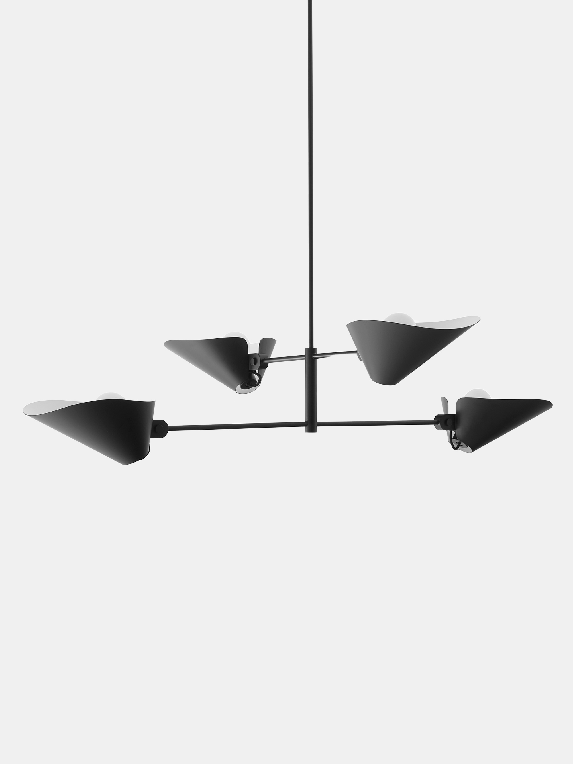55331 2e984e9c3a Bonnet Sc93 Chandelier Black W Large Stem 1400 Mm Front Up Portrait