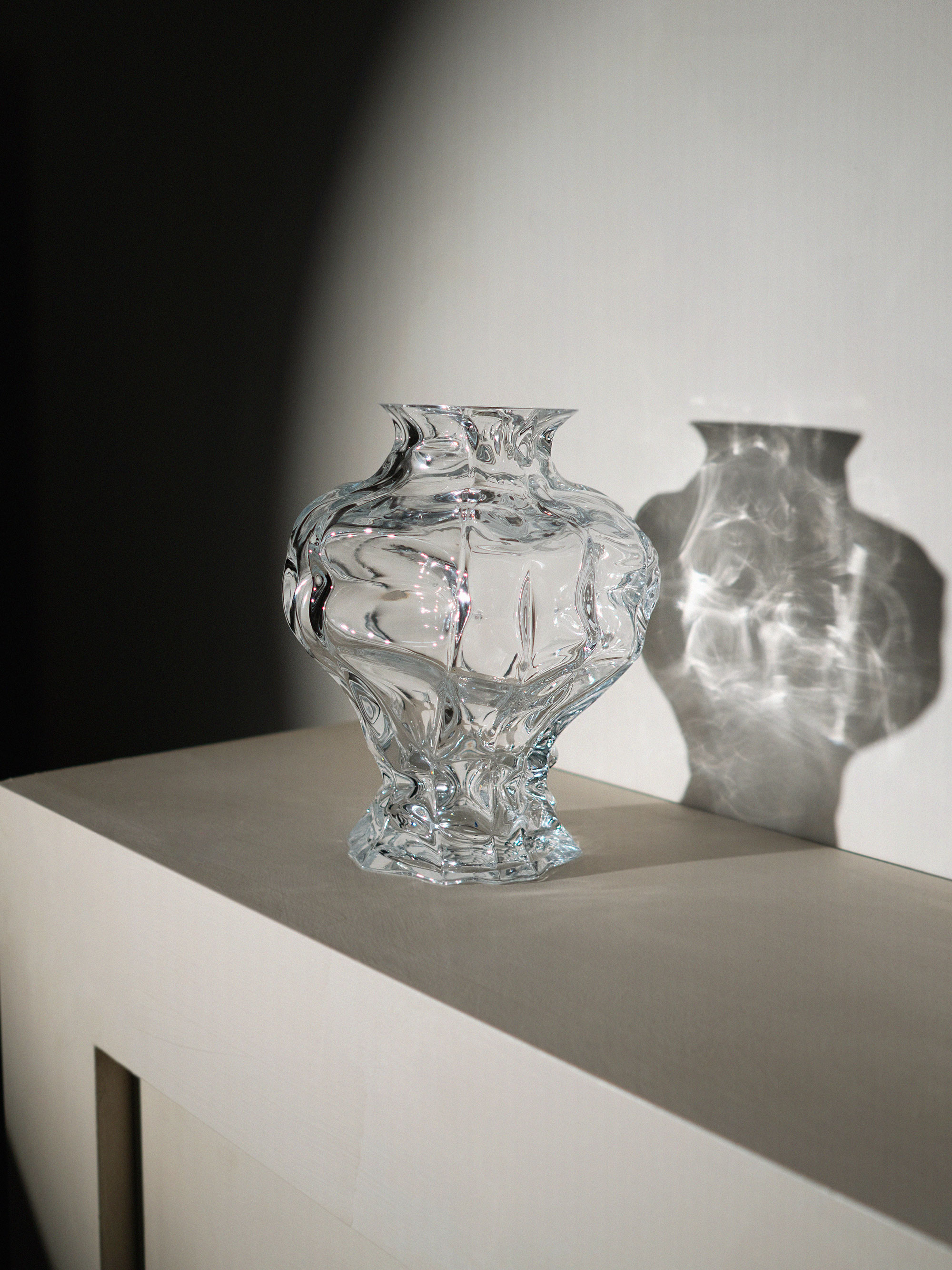 55657 3f9d8c2102 Ammonit Vase Clear Large Hein Studio 22 Portrait