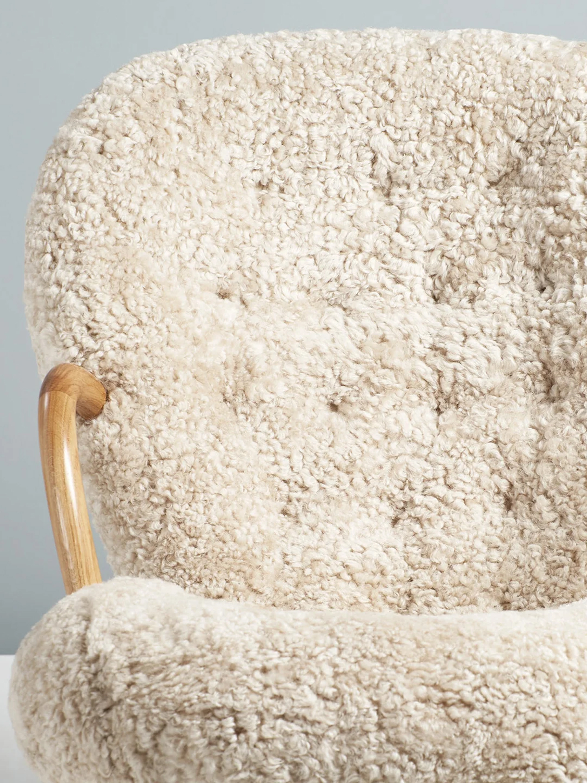 Dagmar — Clam Chair - Oiled Oak - Sheepskin Moonlight — Shop All
