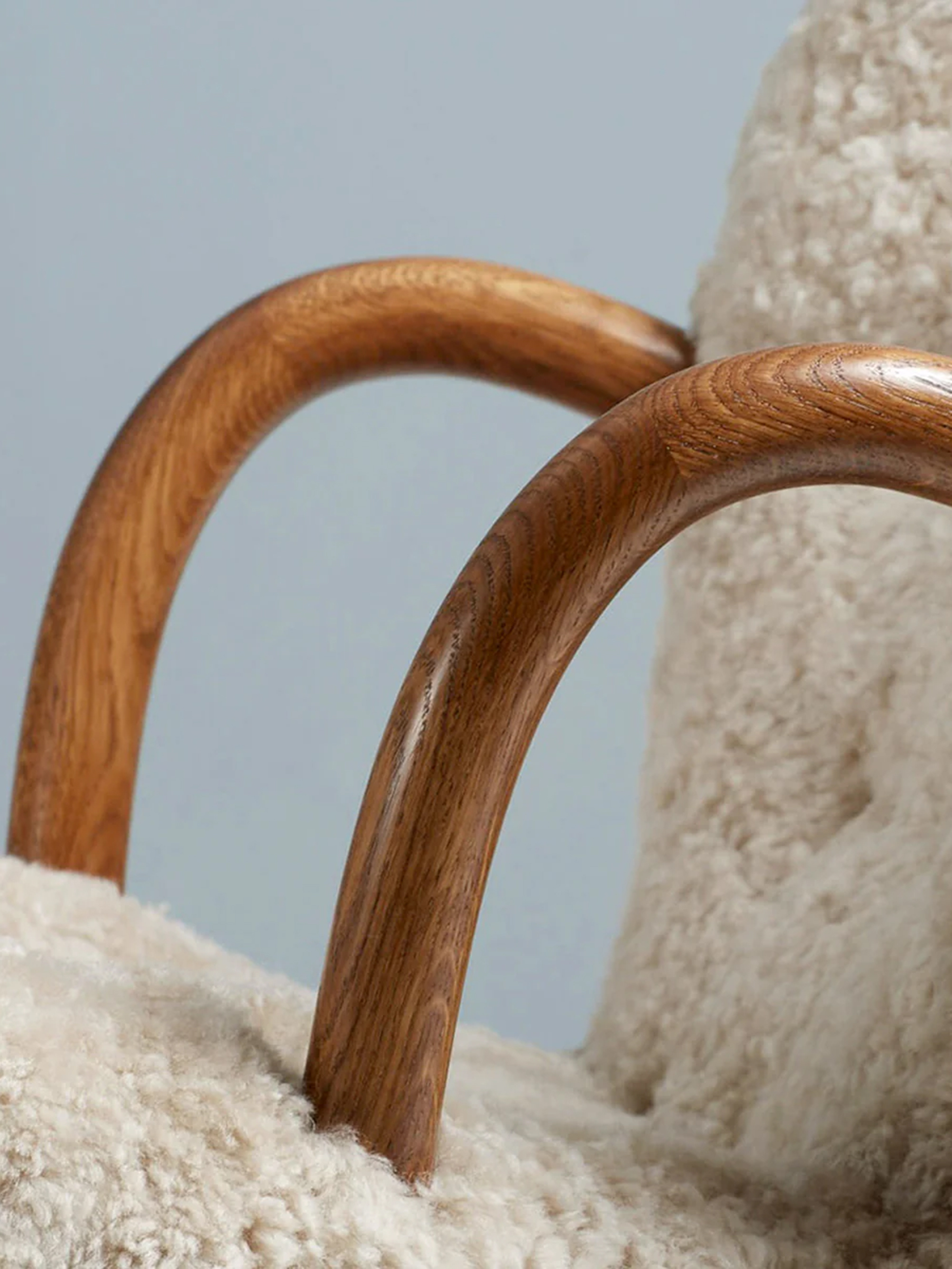 55778 E94261eac6 Clam Chair Moonlight Fumed Oak 5 Portrait