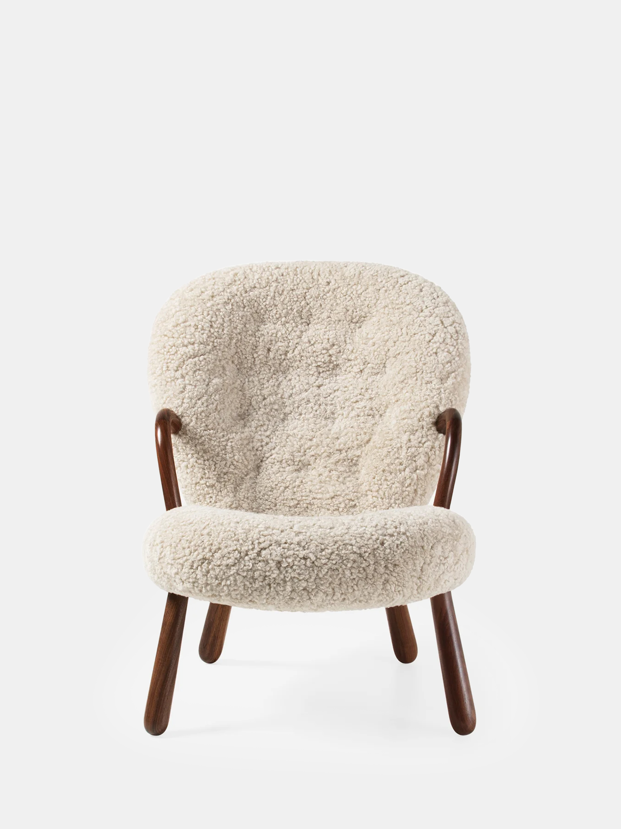 Dagmar — Clam Chair - Walnut - Sheepskin Moonlight — Shop All