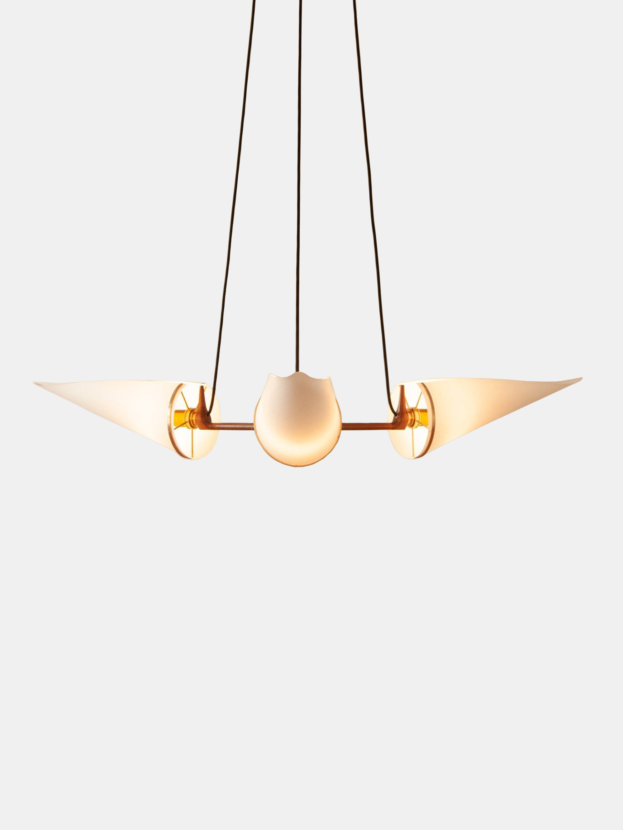 55884 0873940644 Classic Triple Suspension Lamp Portrait