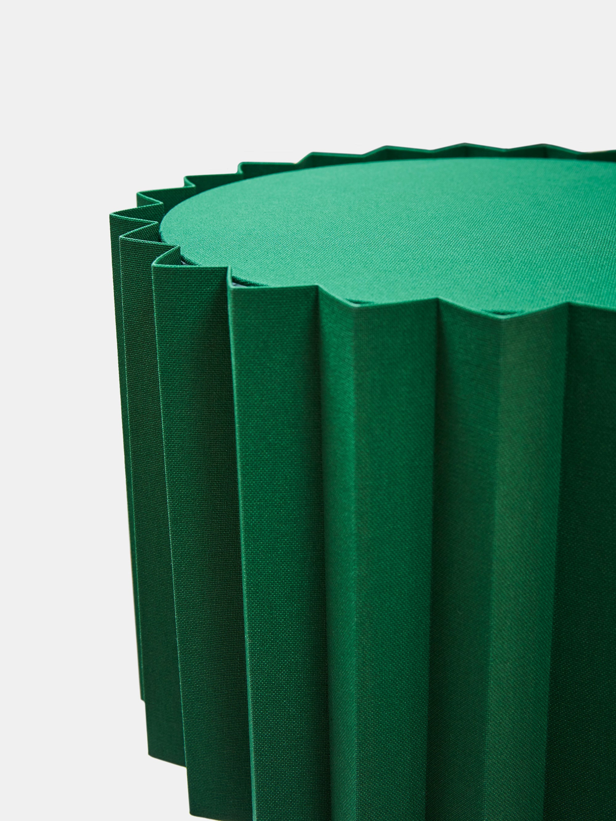 56351 7ed80aab6e Lart Plisse No4 Table Lamp Green Artilleriet Exclusive 1 Portrait