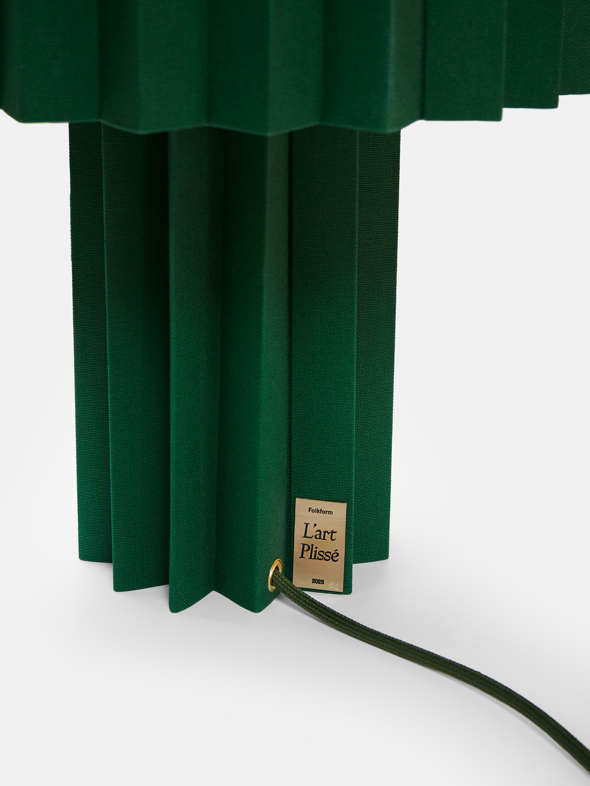 56353 A9403d63a6 Lart Plisse No4 Table Lamp Green Artilleriet Exclusive 2 Portrait