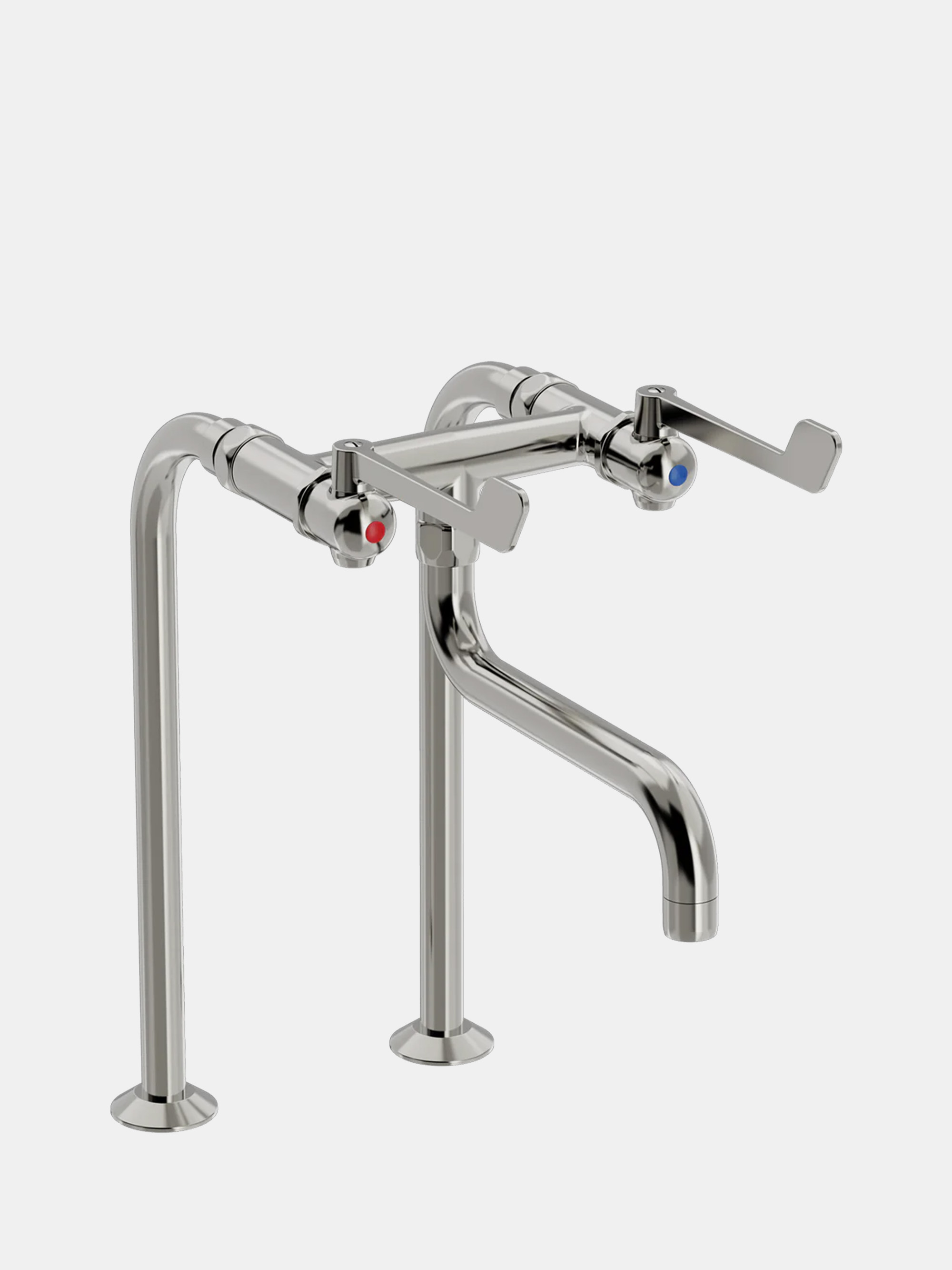56699 B93a661979 Sp Elbow Fixture On Standpipe S200mm Nickel Portrait