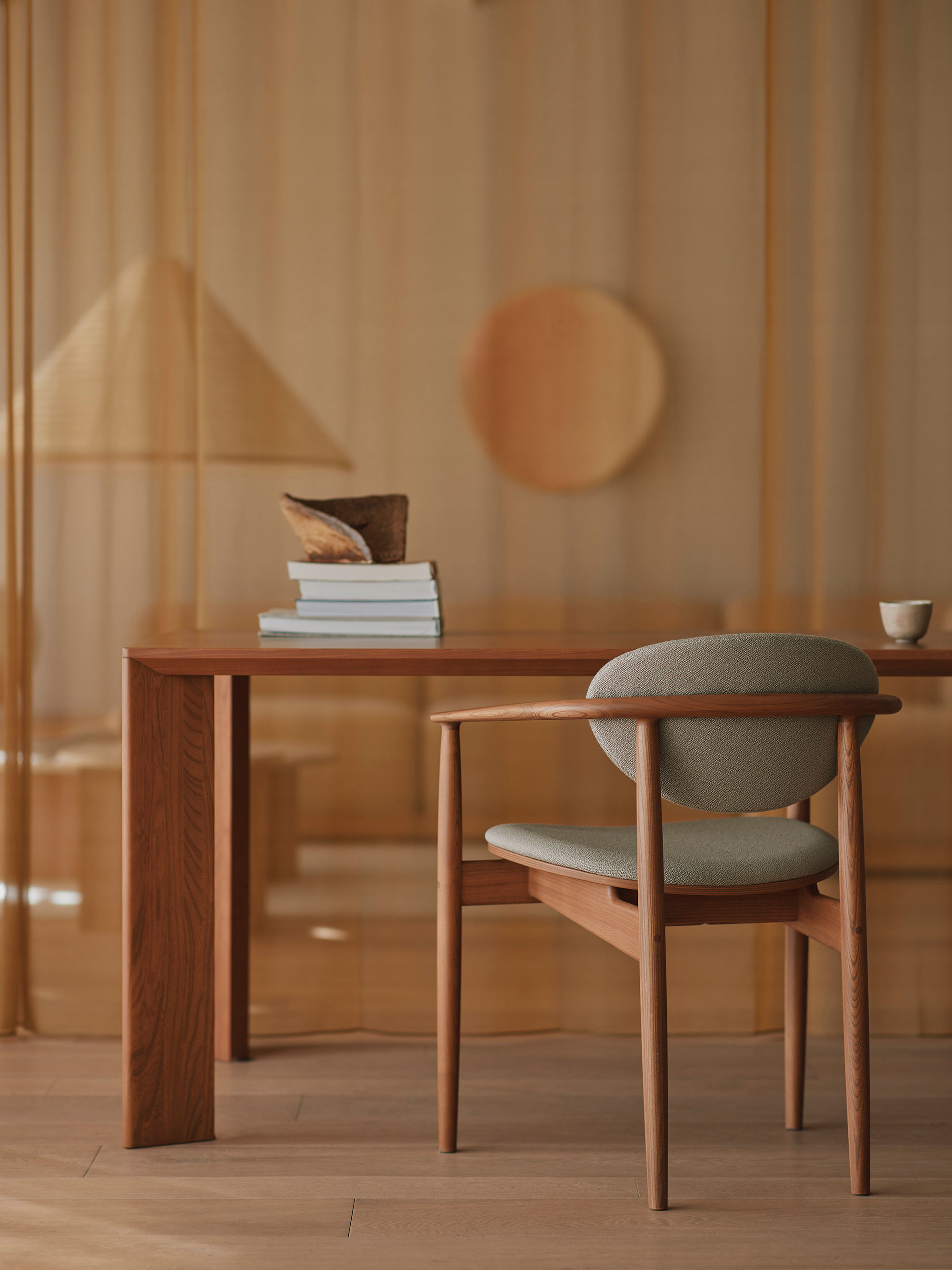 Karimoku Case — A-DC04 Dining Chair - Keyaki Brown - Vidar 222