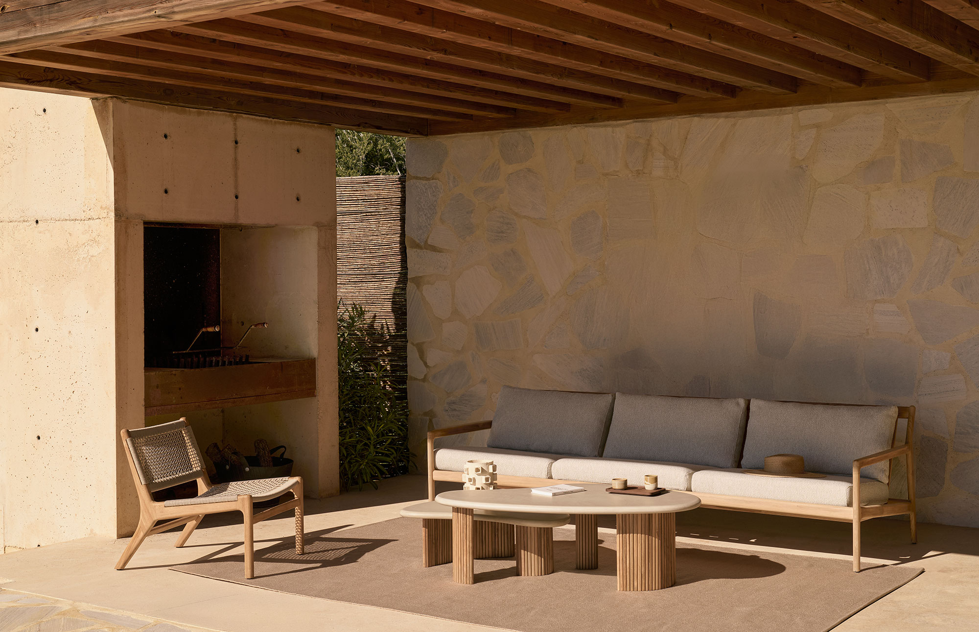 57534 135573cba6 10223 Jack Woven Outdoor Lounge Chair 10242 3 Seater Jack Outdoor Sofa Natural 11237 11238 Boomerang Outdoor Coffee Table 21205 Nomad Rug Hor Hq Portrait