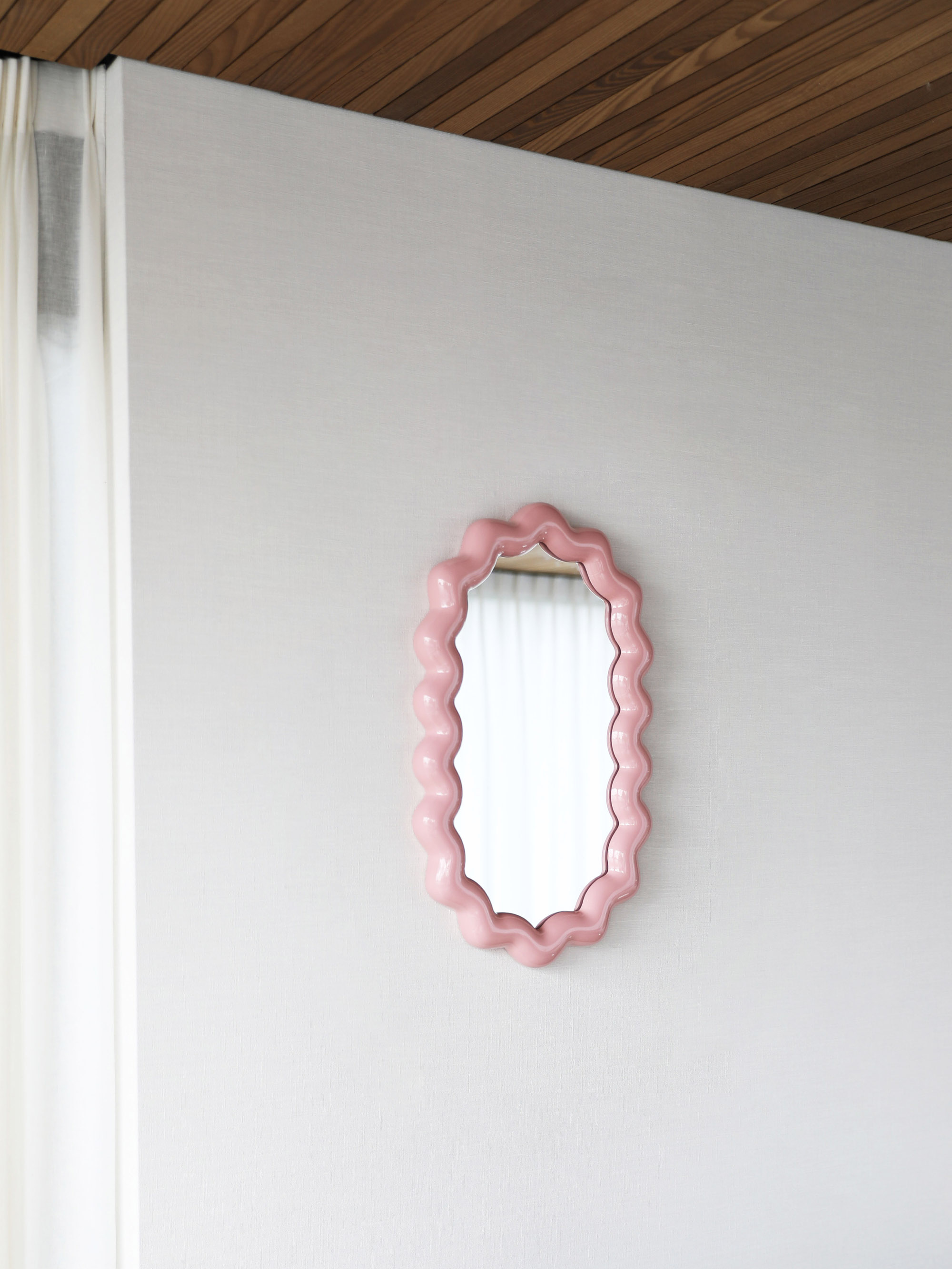 &Klevering — Zigzag Mirror - Blush — Mirrors | Artilleriet