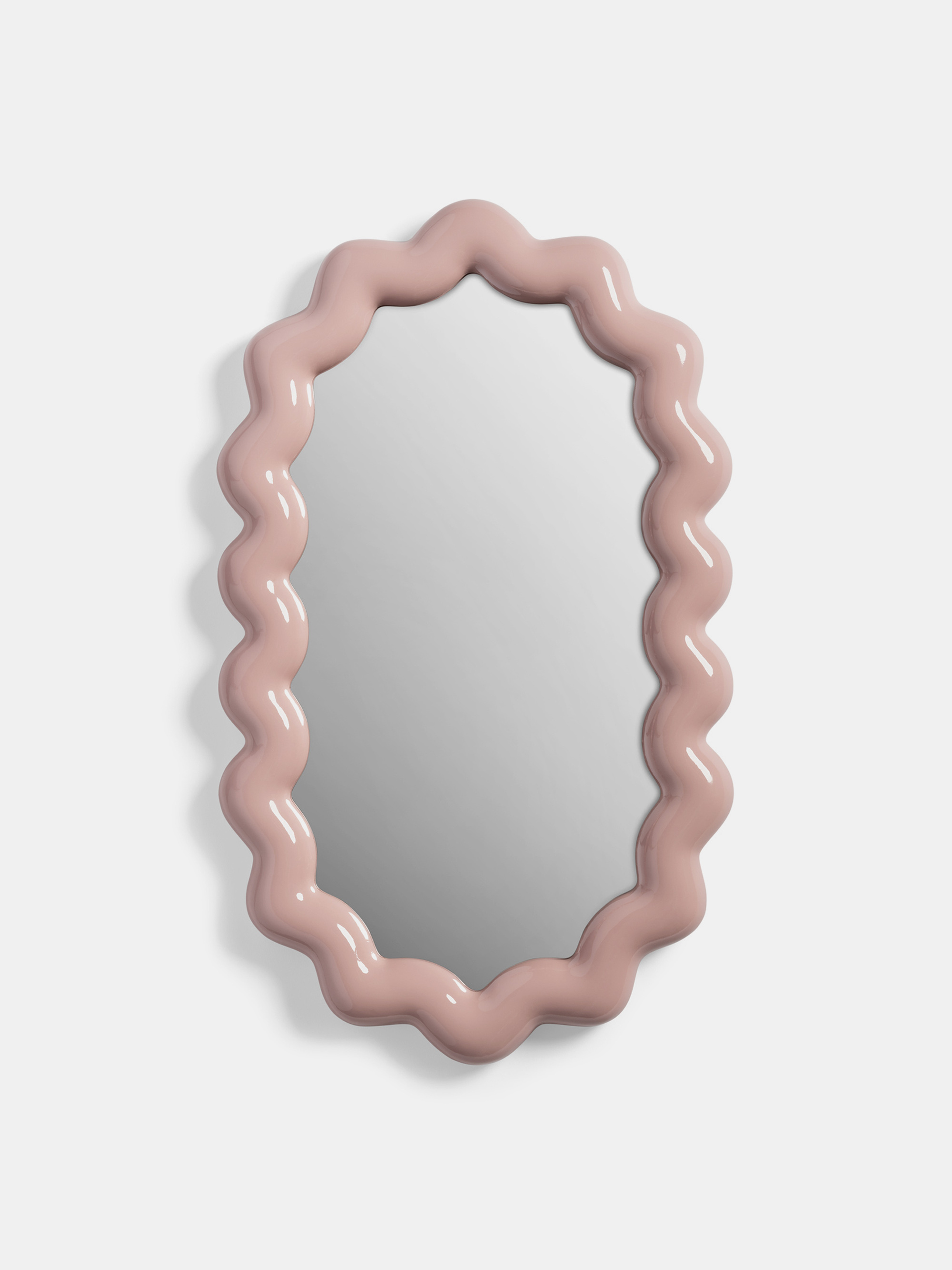 &Klevering — Zigzag Mirror - Blush — Mirrors | Artilleriet