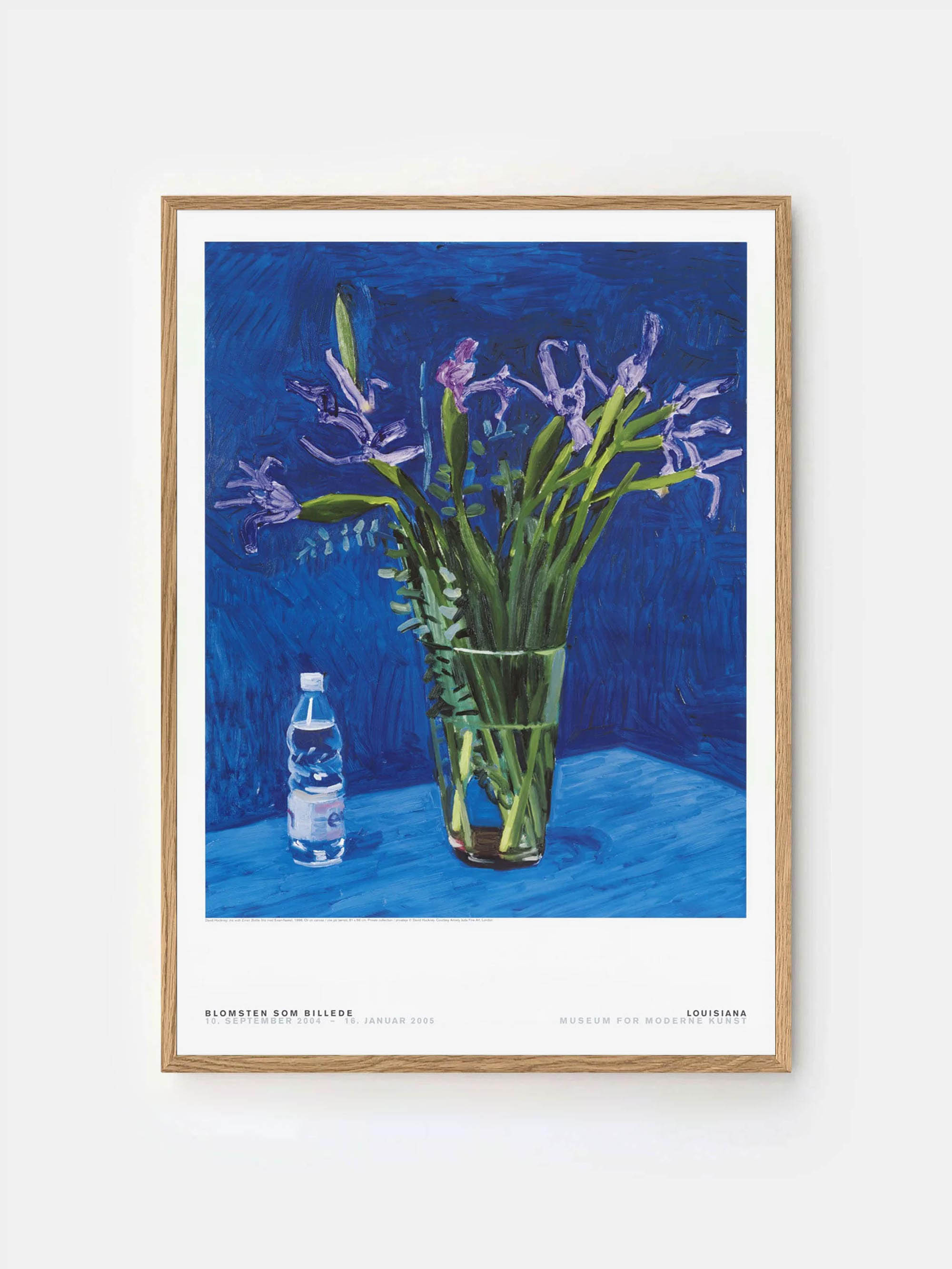 58021 71c092df81 Davidhockney Iriswithevianbottle Oak Portrait