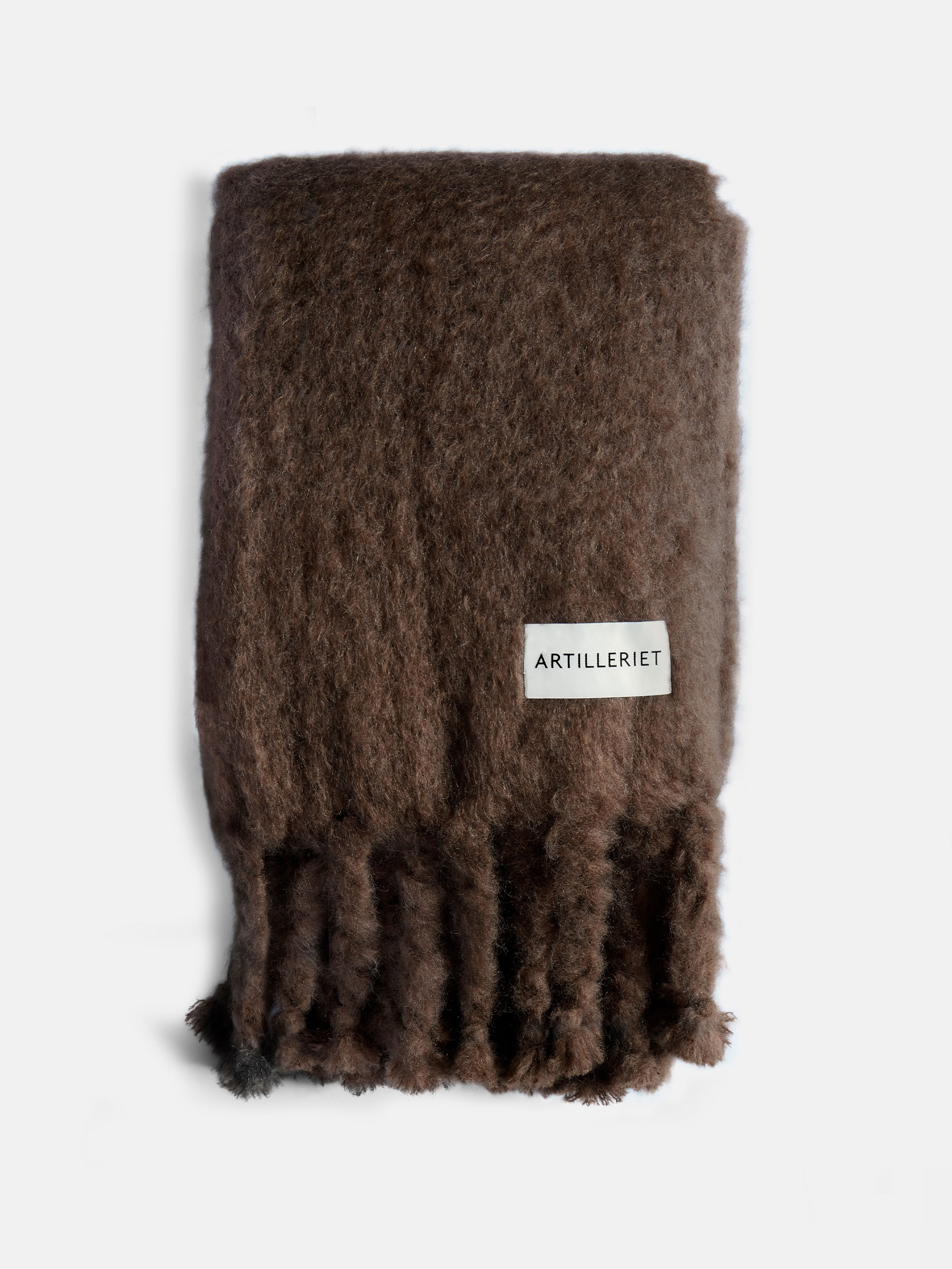 58341 5efd80a4e3 Mohair Tassel Throw Chocolate Brown 1 Portrait