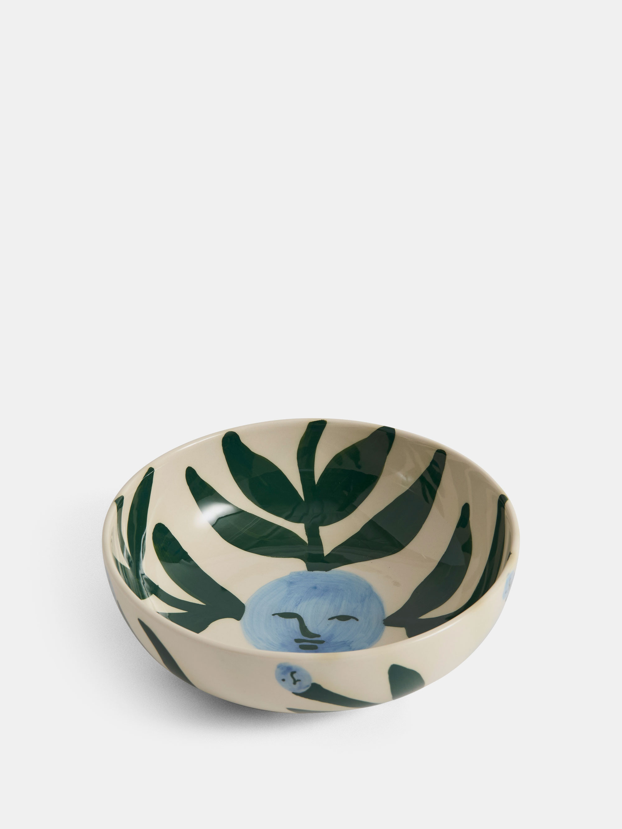 58590 0d08a37981 Hay La Pittura Bowl Oe18 Moon Face Wine Shift Portrait
