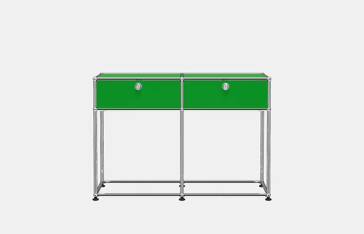 USM Haller ハラ－ D500 メタルボックス 色：グリーン（２） USM — 58 Haller - Green — Shop All | Artilleriet