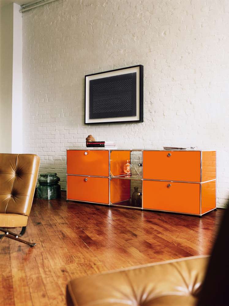 USM Haller ハラ－システム メタルボックス 色：ピュアオレンジ USM — 58 Haller - Pure Orange — Shop All | Artilleriet