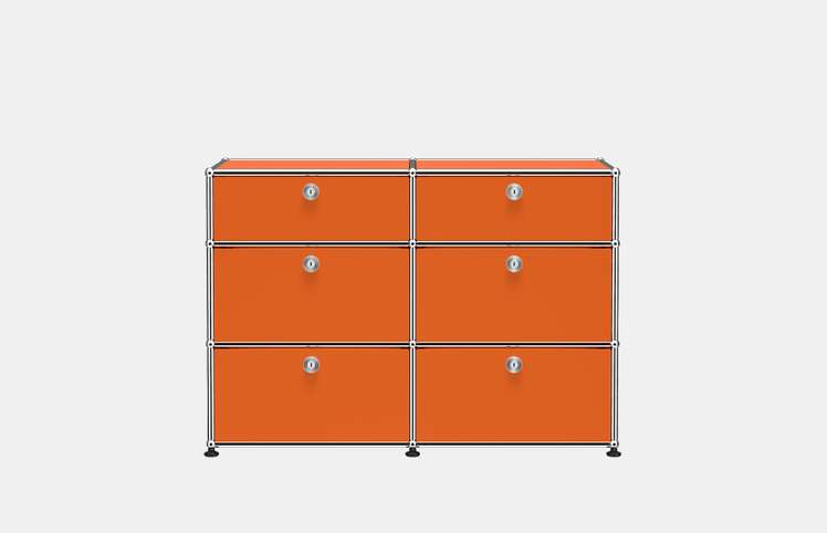 USM — 61 Bureau - Pure Orange — Shop All | Artilleriet