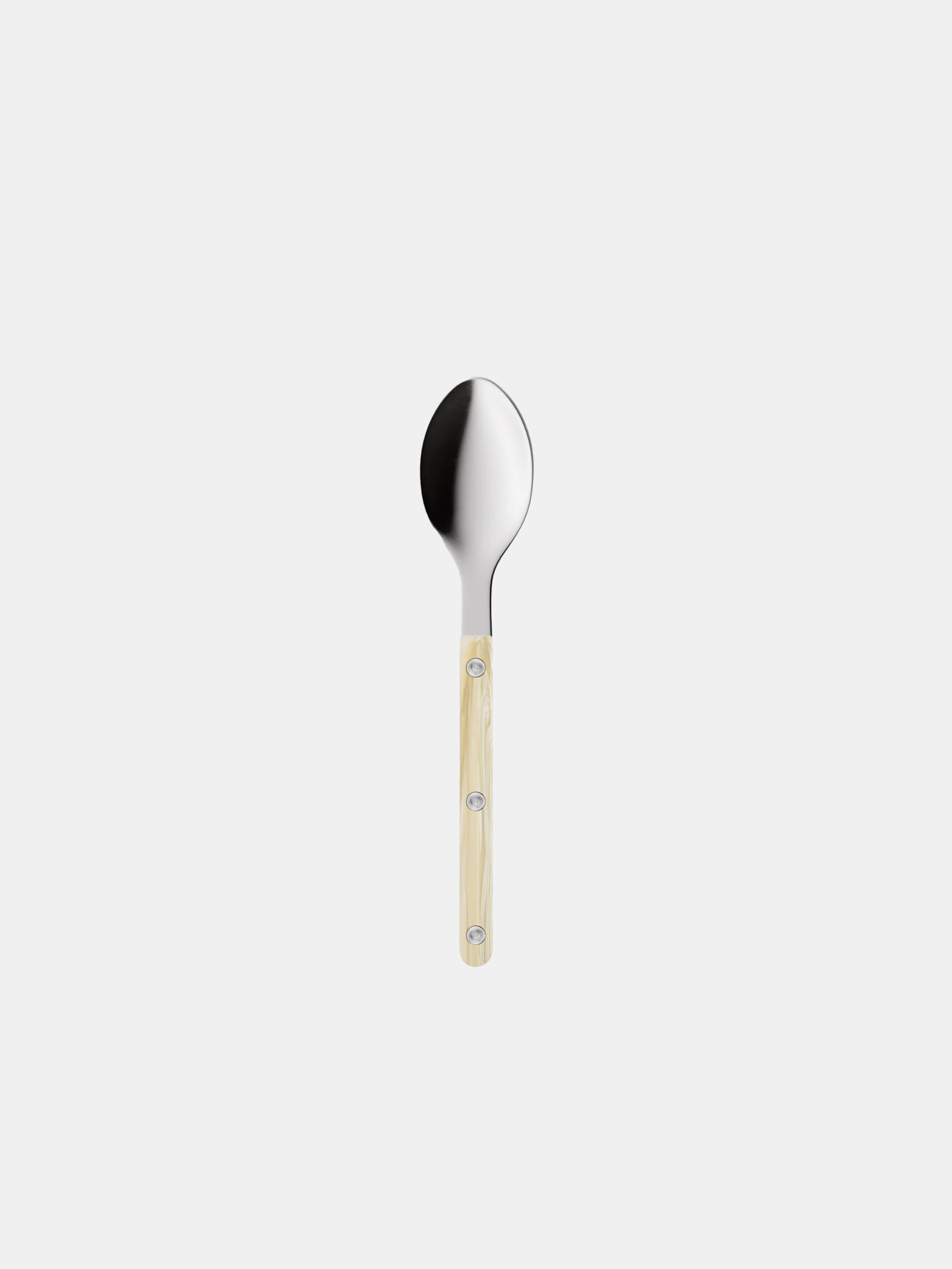 59275 E477c26417 Bistrot Tea Spoon Shiny Horn Portrait