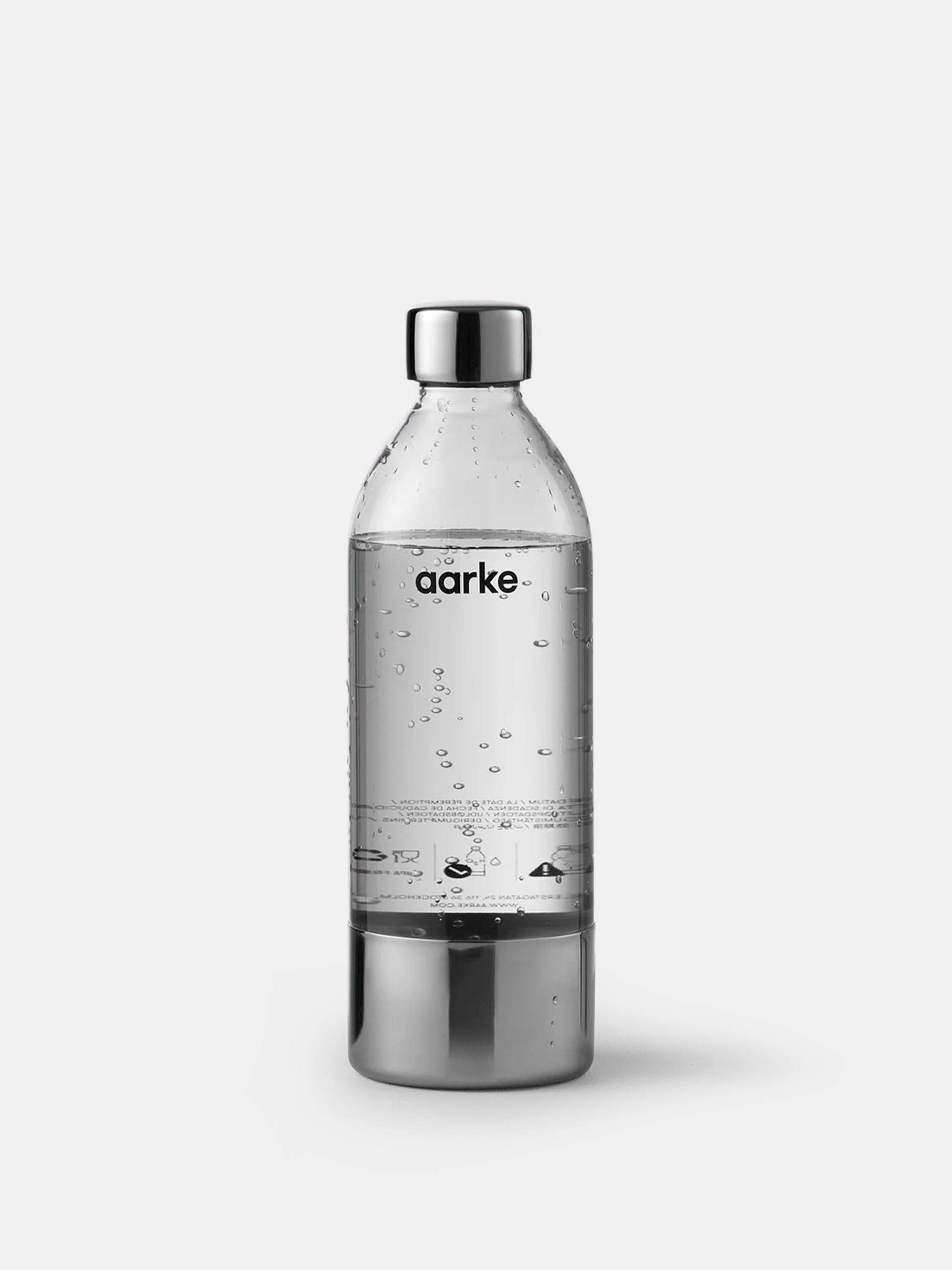 59597 E8d9894d31 Pet Water Bottle Polished Steel Portrait