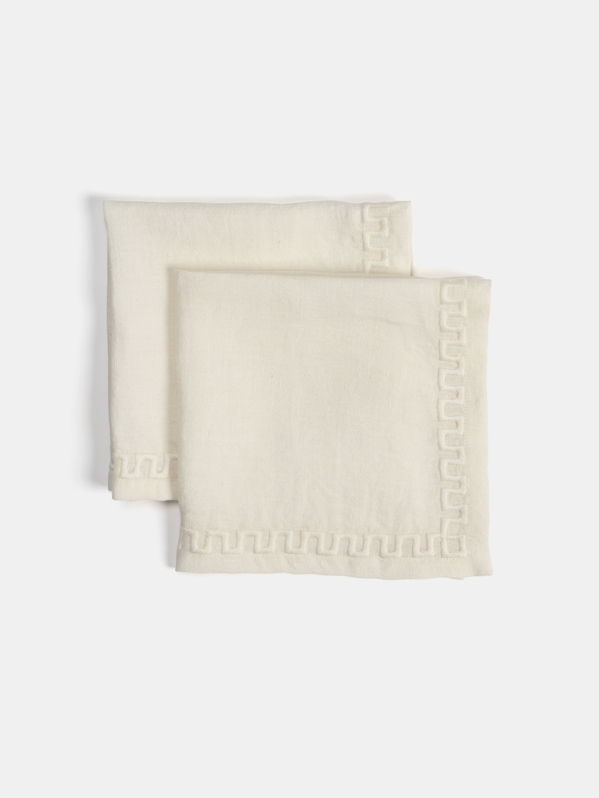 59620 F75e468c44 The Frame Napkin 40x40cm White Portrait