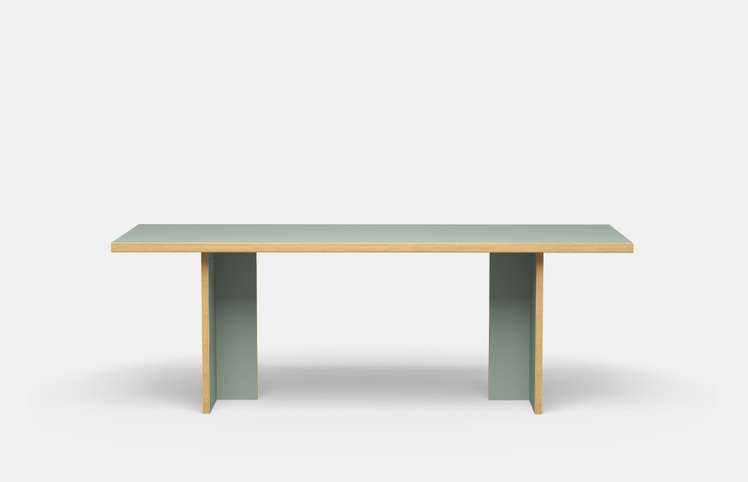 HKliving — Rectangular Dining Table - Pale Green - 220 cm — Shop All ...