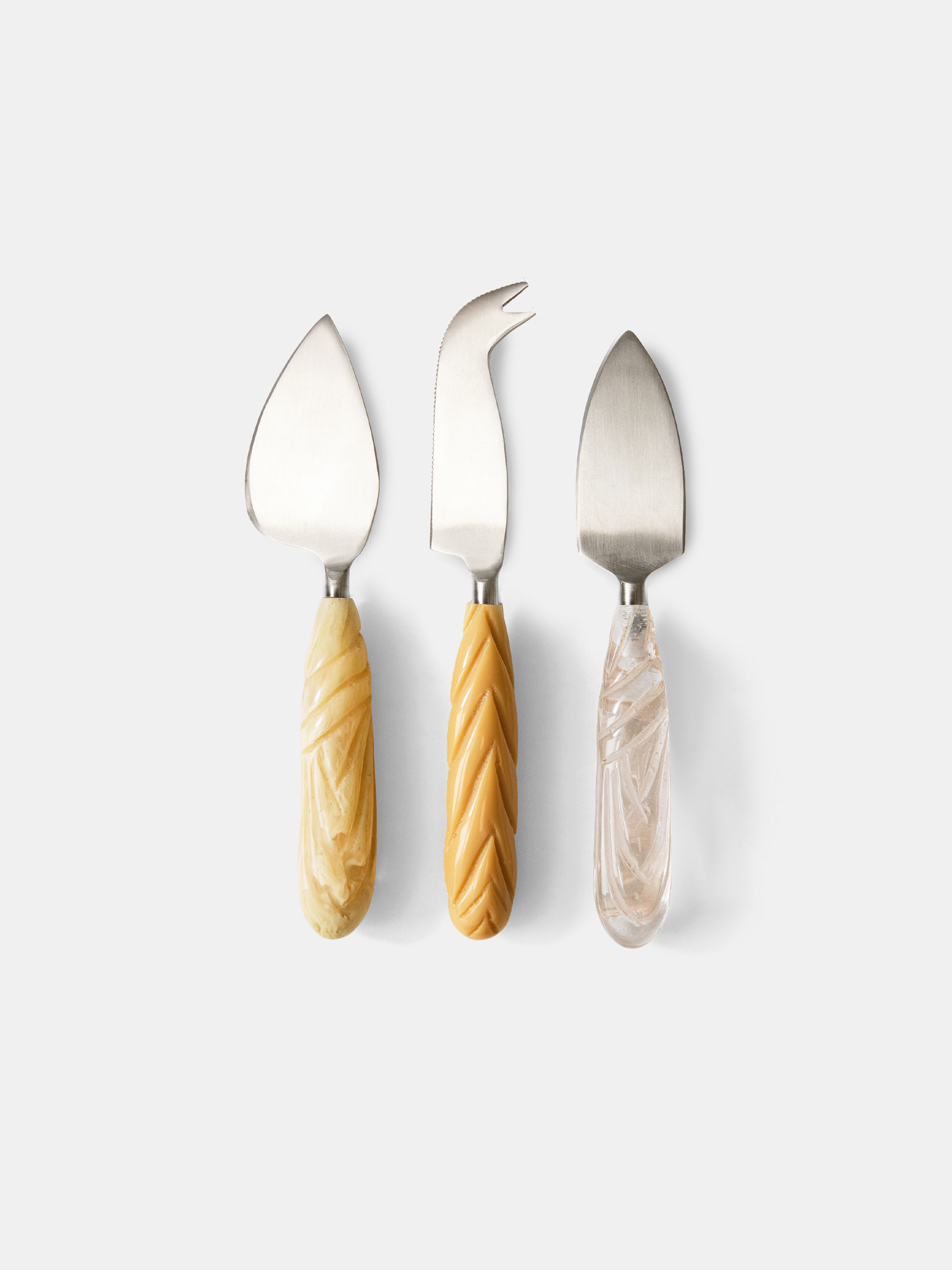 59689 59a0fe661f Cheese Knives Cream Set Of 3 Portrait