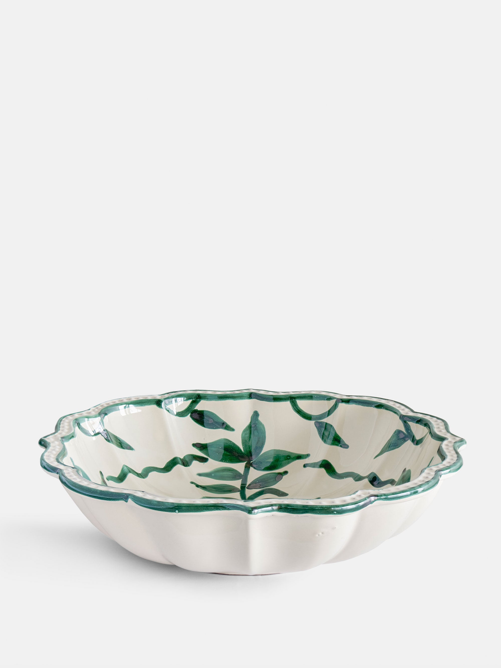 59767 94dafbdbc9 Puglia Serving Bowl Green Portrait