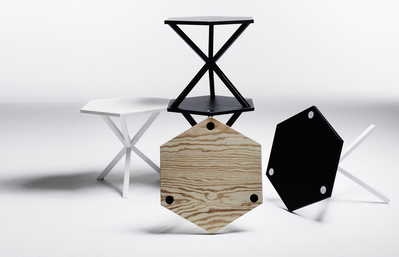 Hexagonal Sidetable