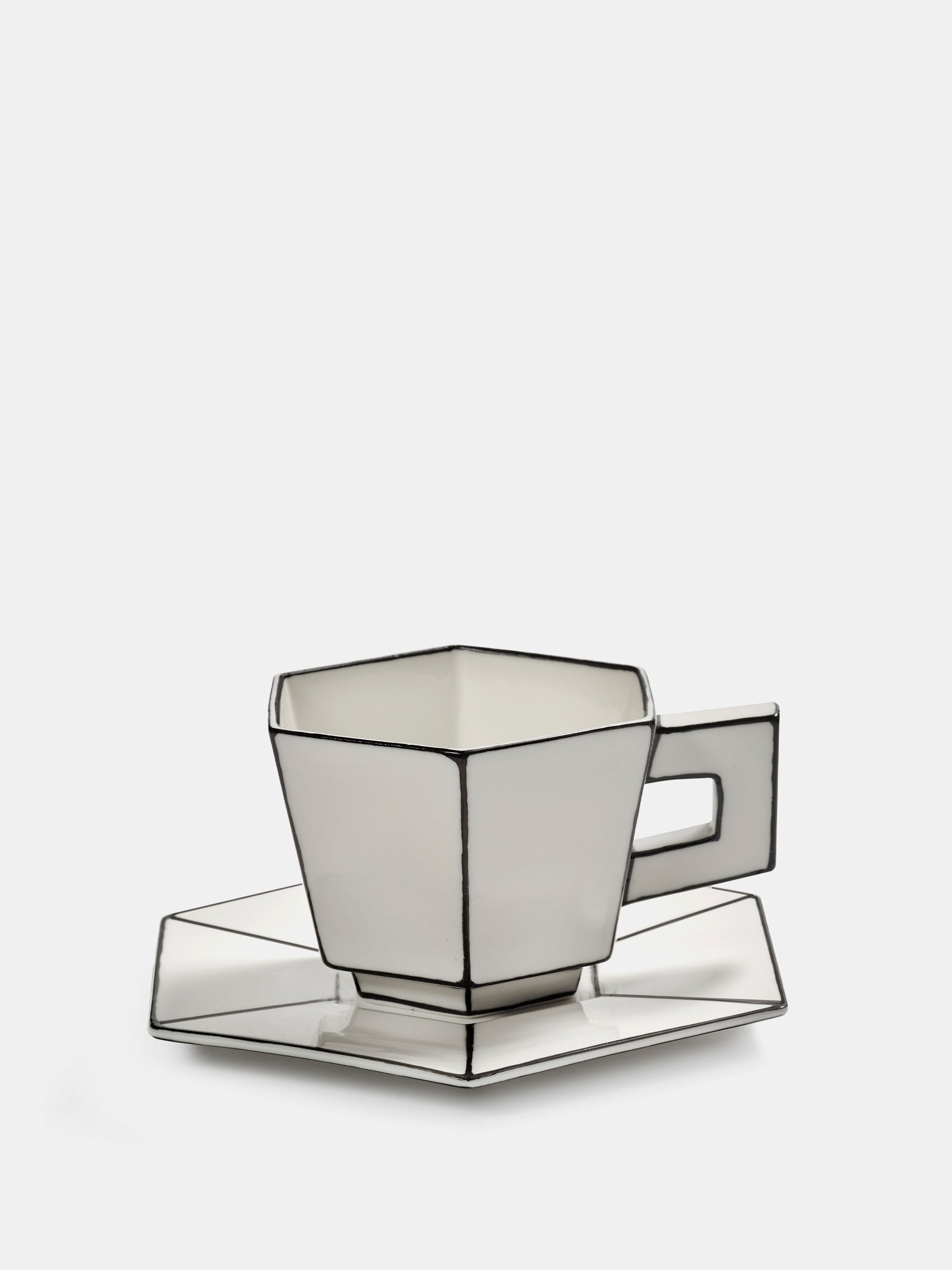 60153 67942f5ac3 Serax Carte Blanche Cappuccino Cup With Saucer Shift Portrait