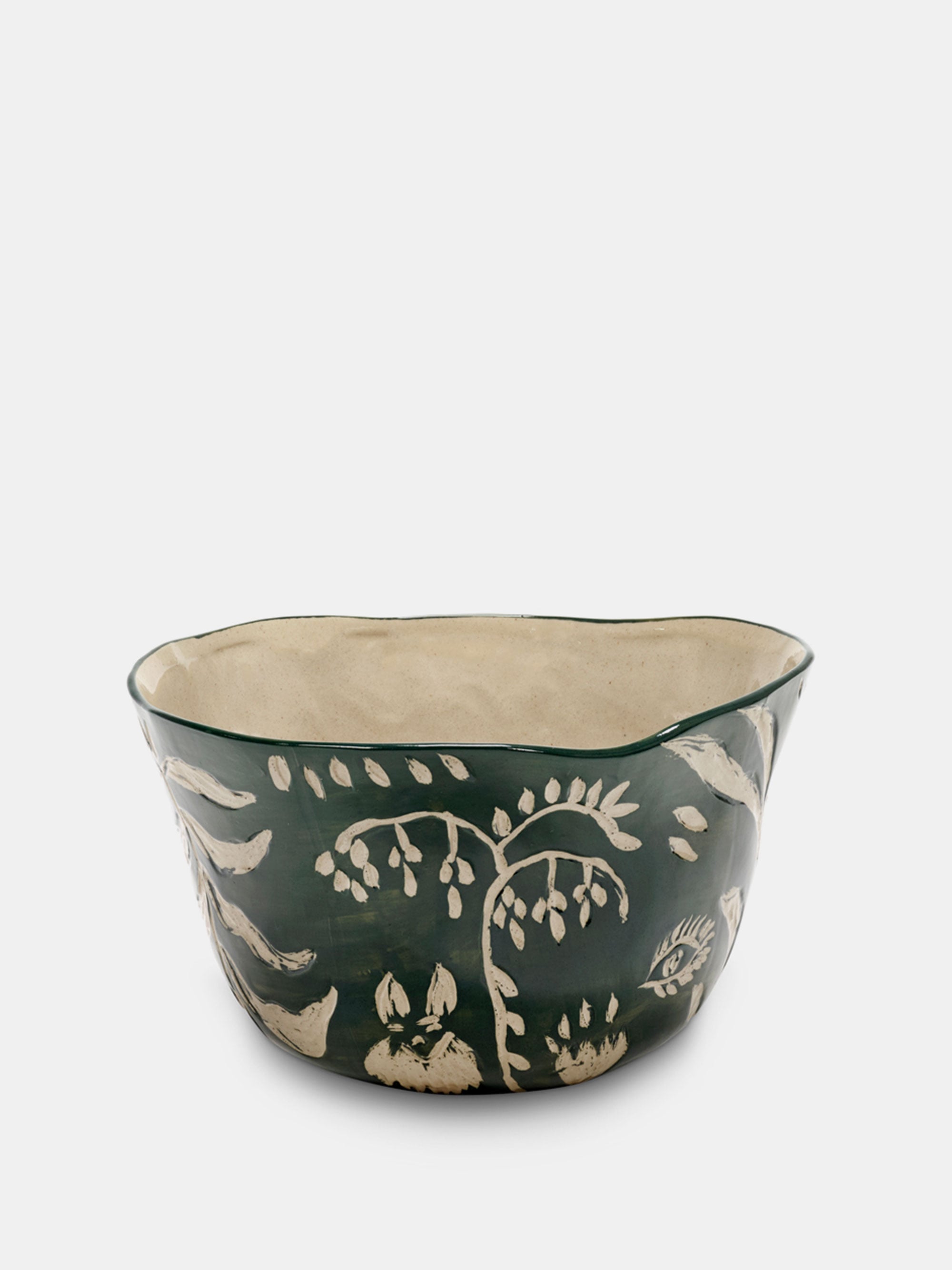 60163 6208ea6985 Flower Pot 09 Green Beige 2 Portrait