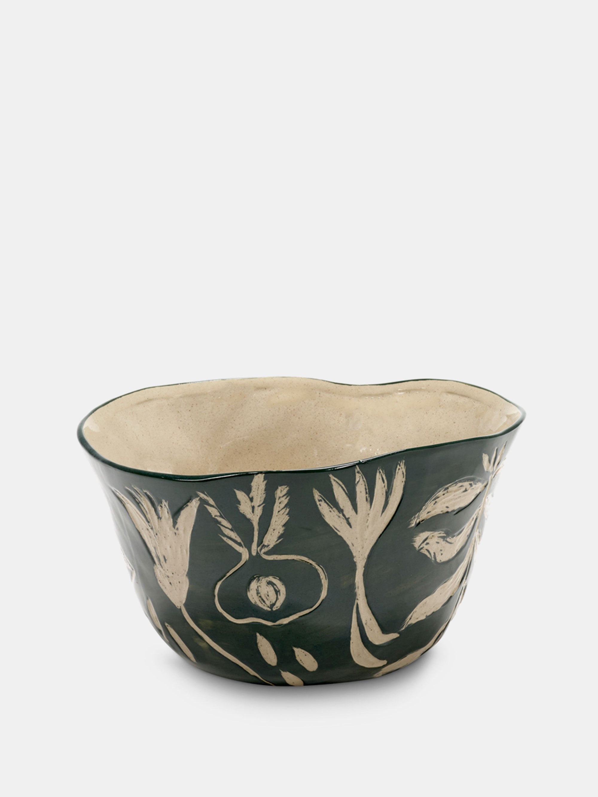 60163 B711a4966d Flower Pot 09 Green Beige Portrait