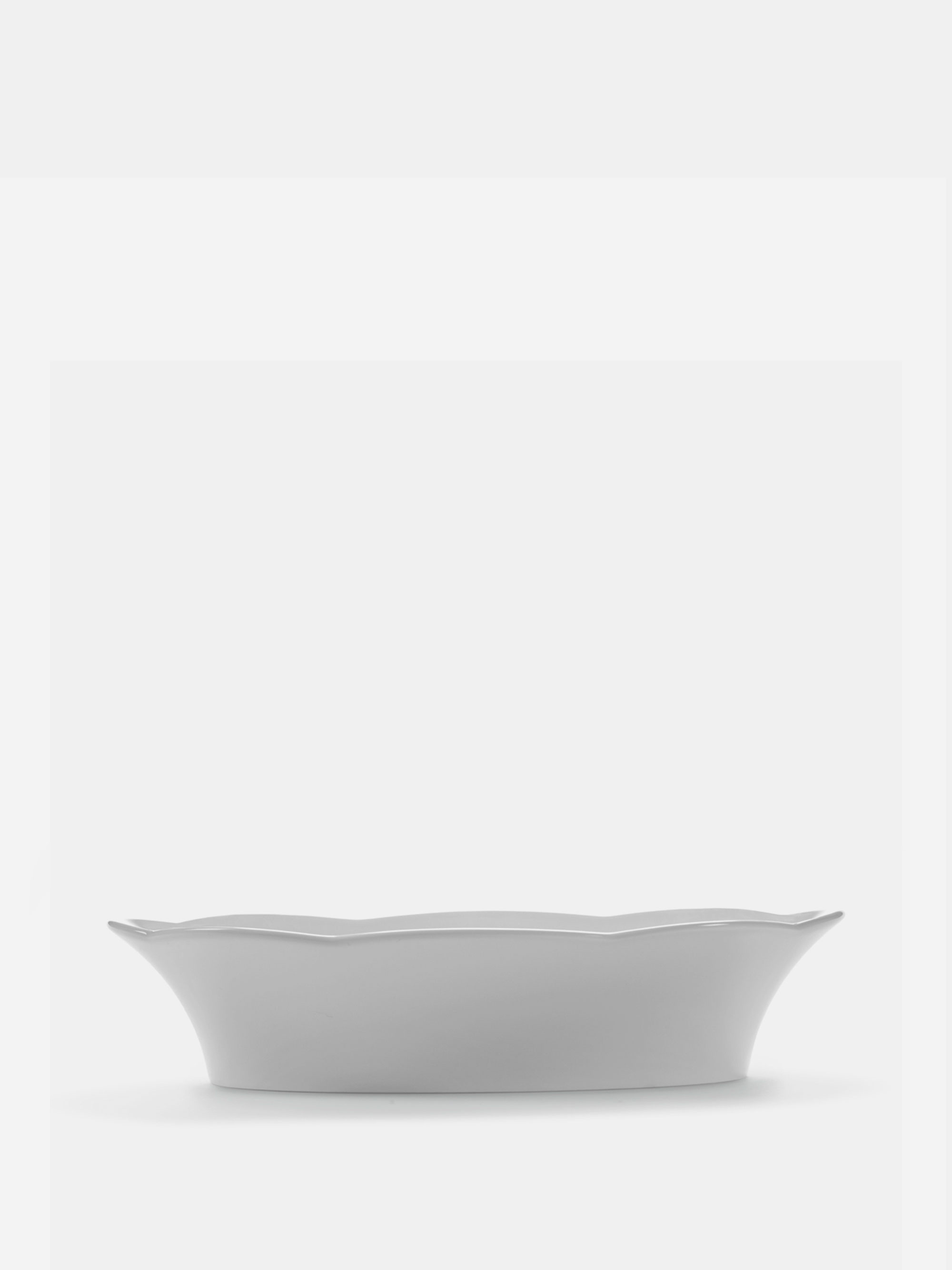 60176 853ef41103 S Serving Bowl Oval White Silhouette S Portrait