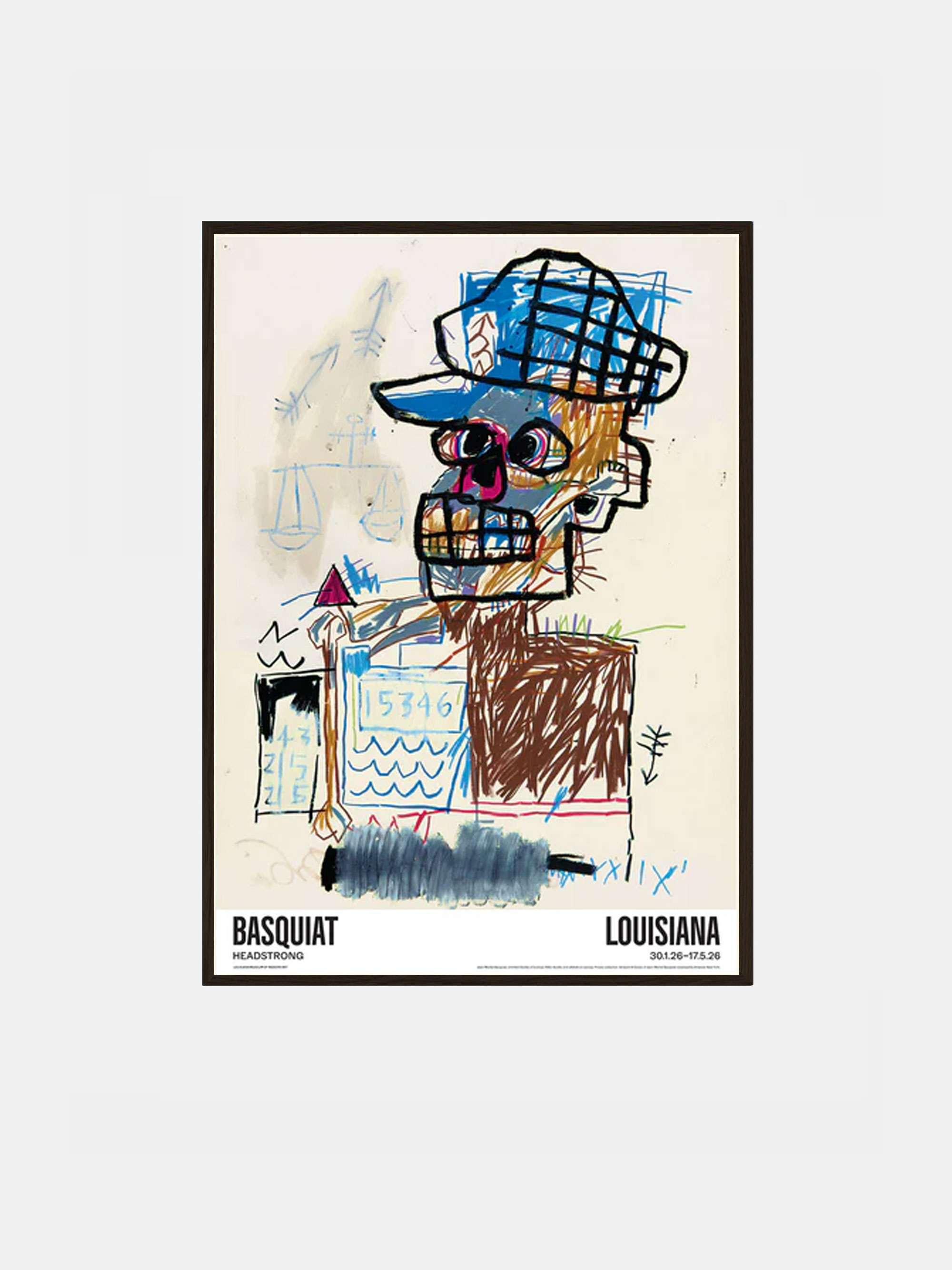 60242 7927abc596 Jean Michel Basquiat Untitled Scales Of Justice 1982 Portrait