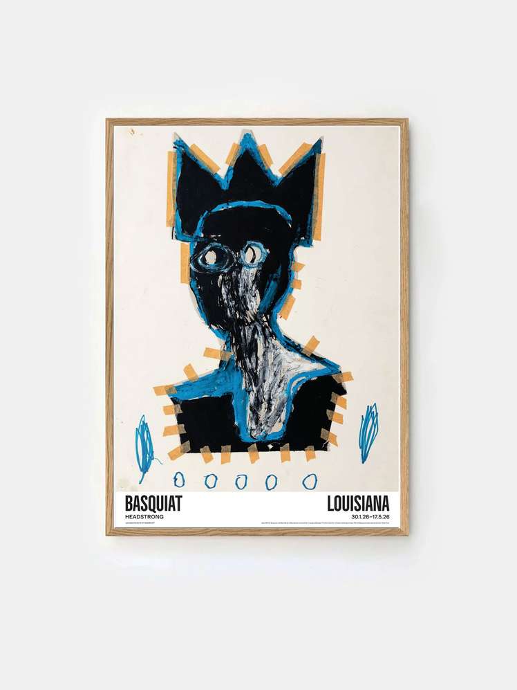 JEAN-MICHEL BASQUIAT Louisiana ポスター 額装 60245_61d58eee84-jean-michel-