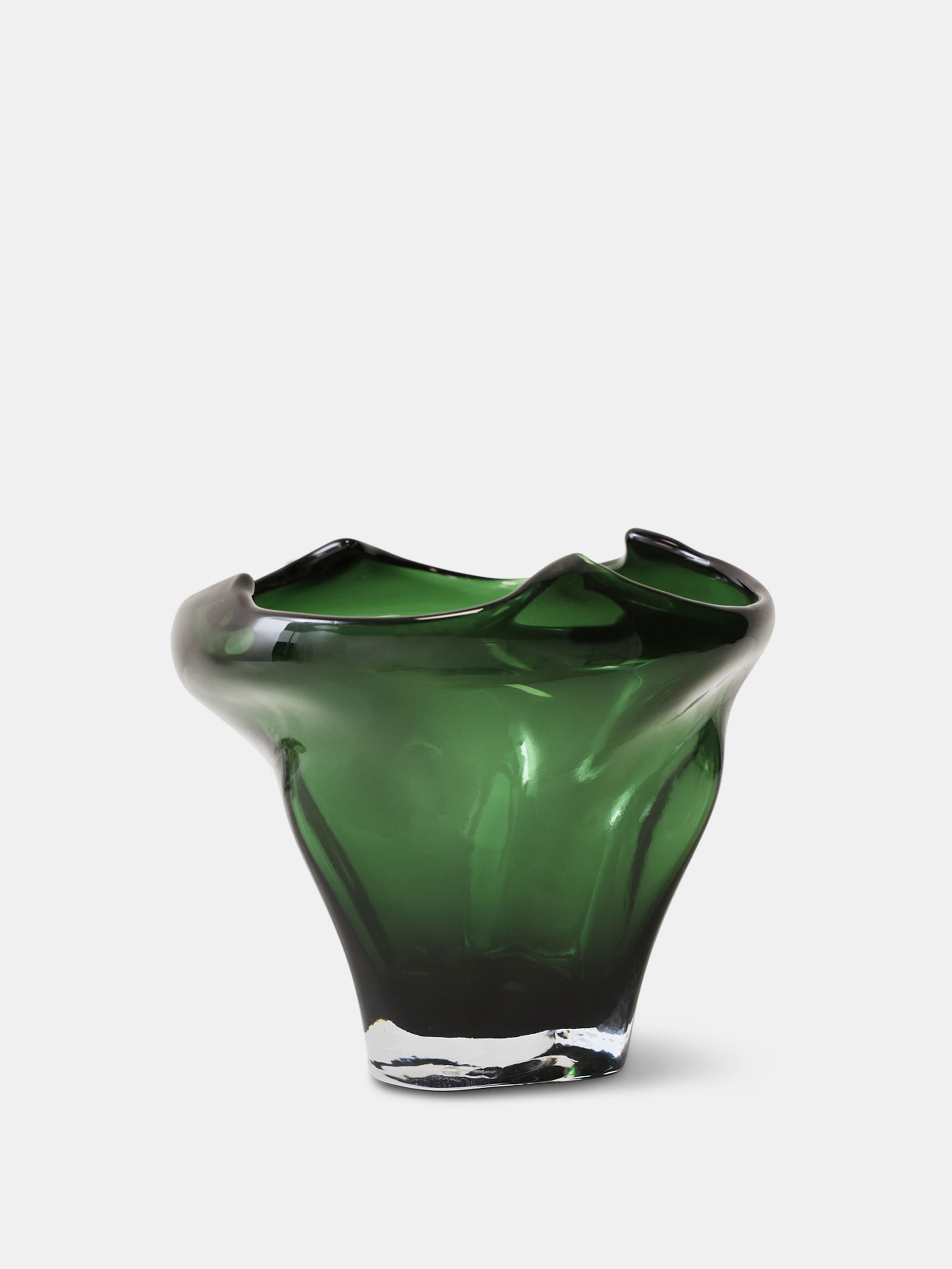 60261 2f6eb1fa92 Folded Mid Vase Emerald Portrait
