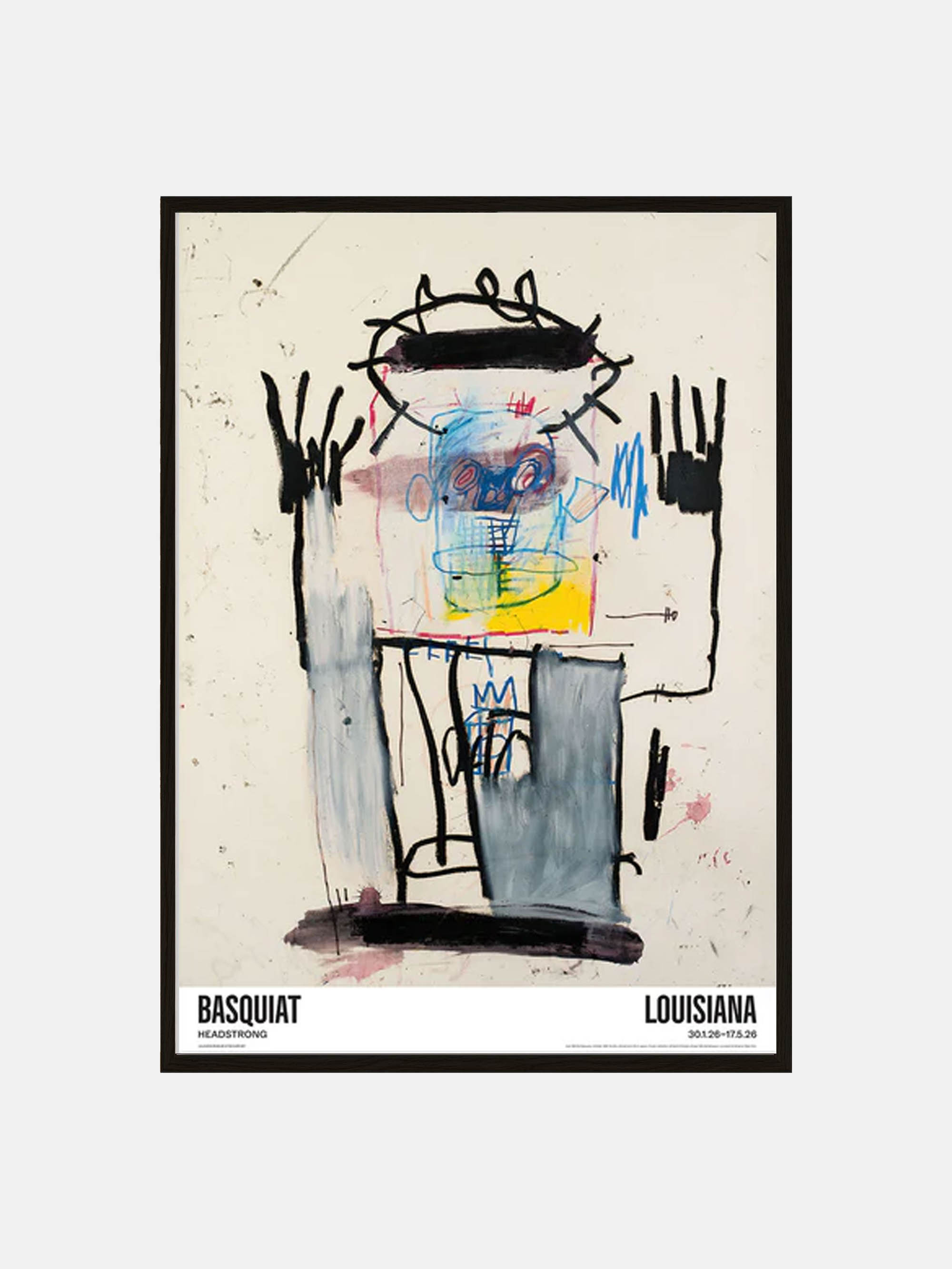 Louisiana — Jean-Michel Basquiat - Untitled 1981 - Black Frame