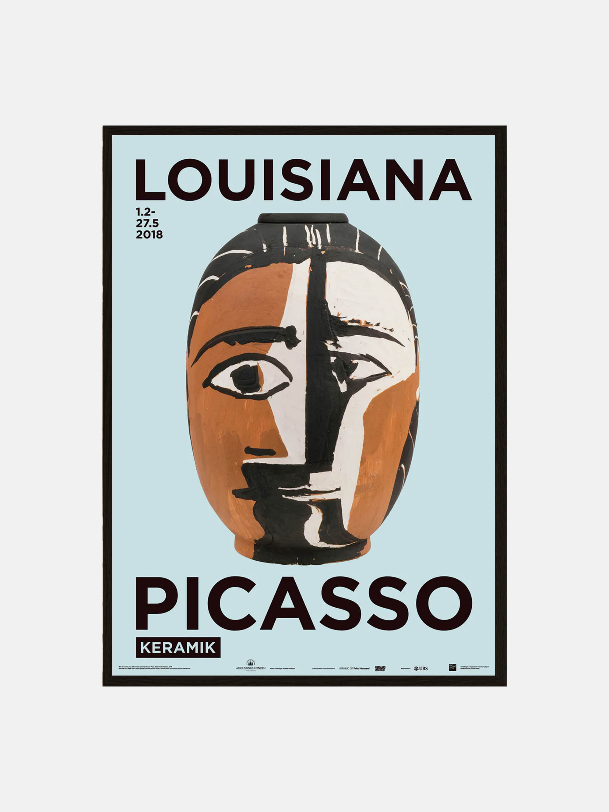 60366 2db9550f2c Picasso Keramik Blackoak Portrait