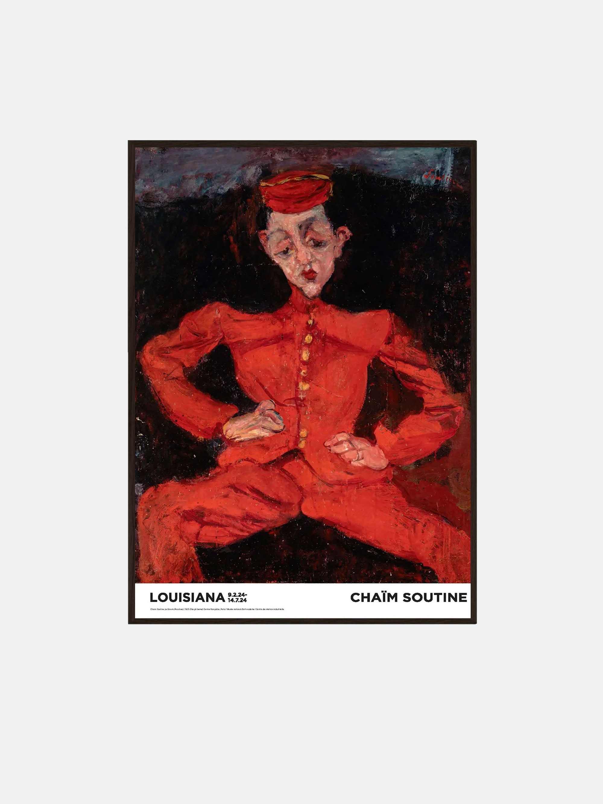 60388 E6f9100a6b Chaim Soutine Legroom Blackoak Portrait