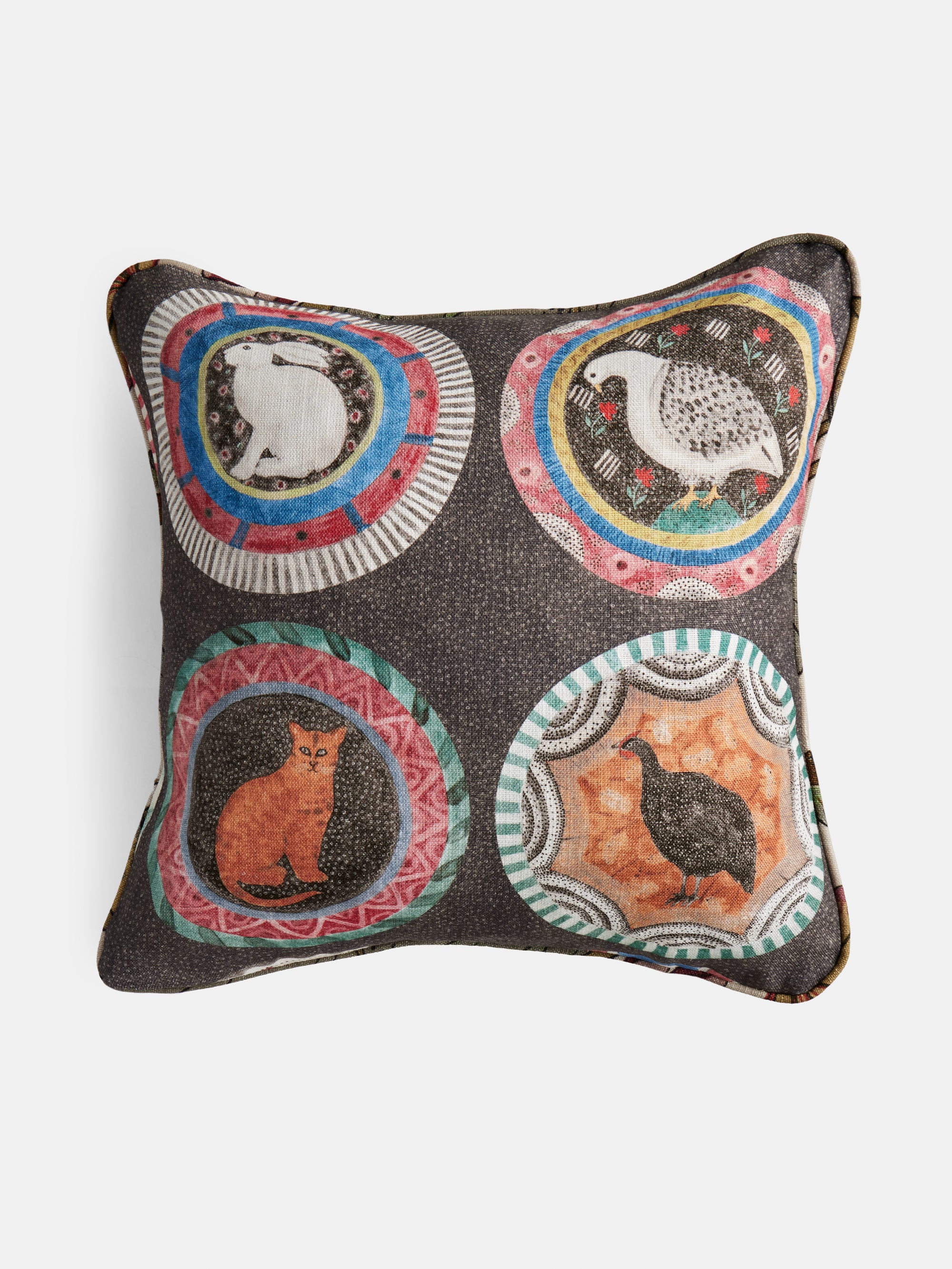 60499 7a8c20aeef Robinas Dinner Party Cocoa Cushion 1 Portrait