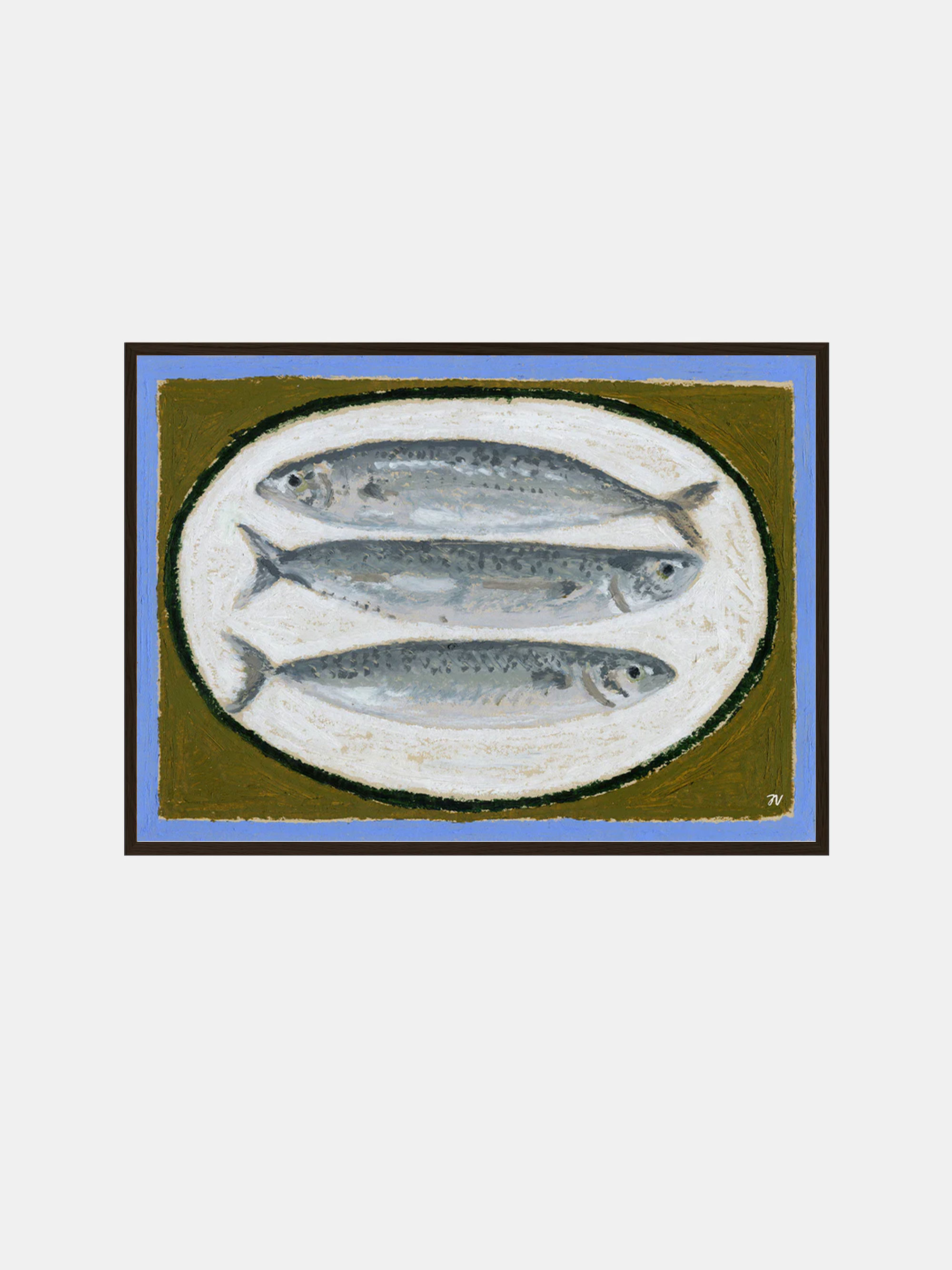60544 Fb40b7a72b Isabelle Vandeplassche Fish On A Plate Portrait