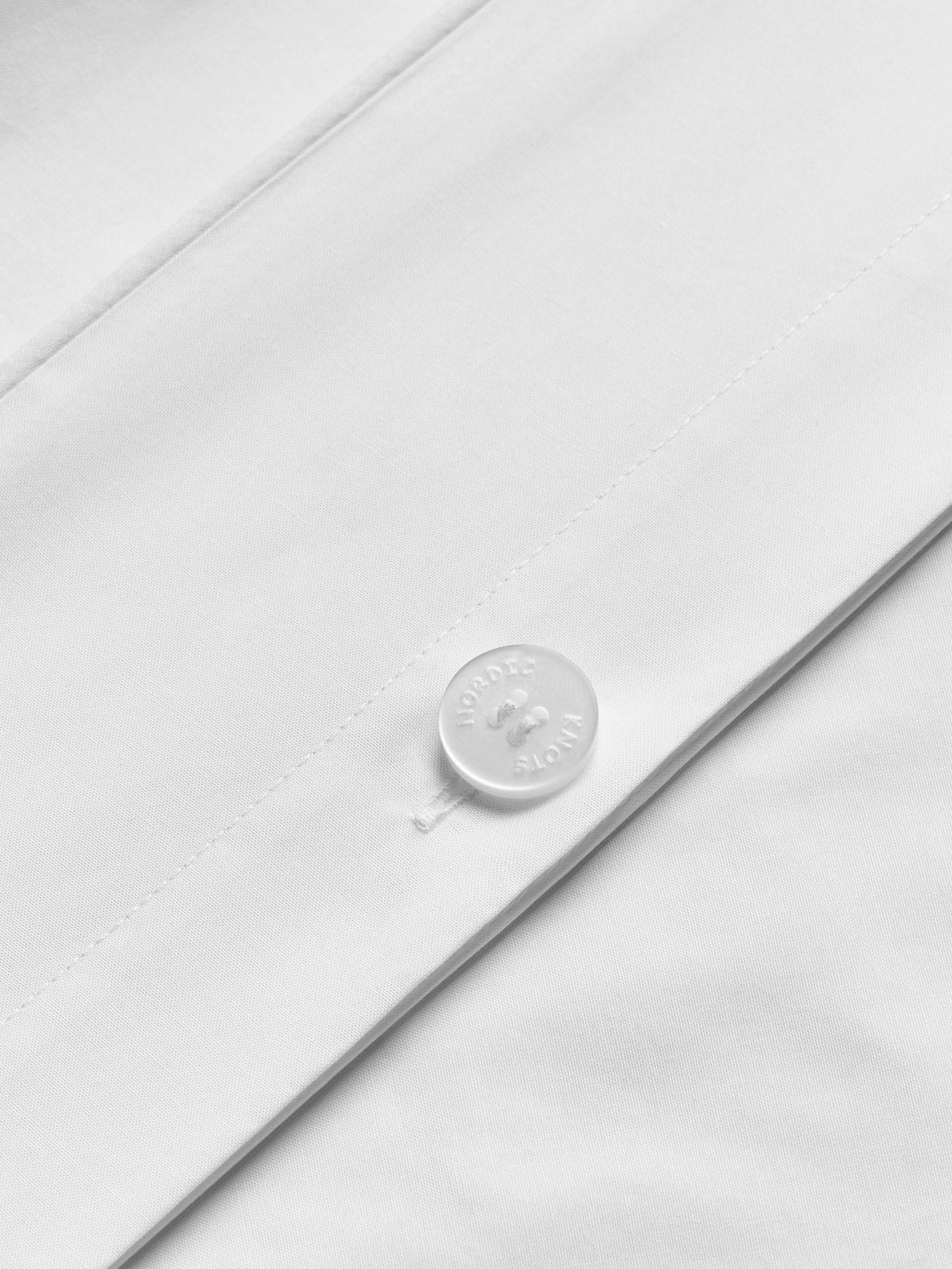 60905 2aad612aef Percale Duvet Cover 240x220 Crisp White White 1 Portrait
